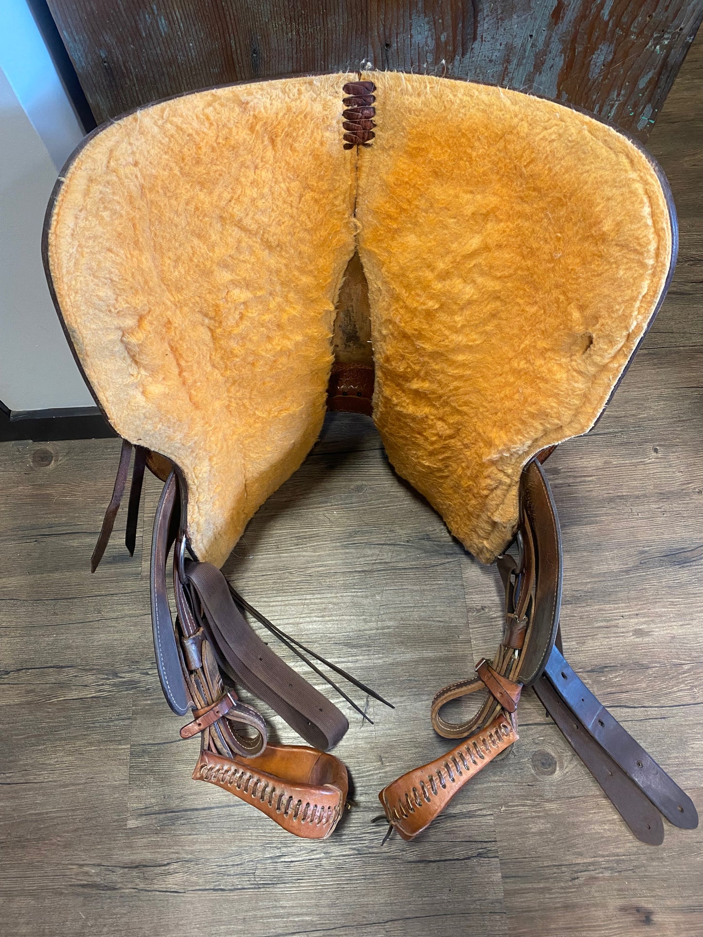 16" Silver Supreme Reining Saddle QH Bars - 7" Gullet