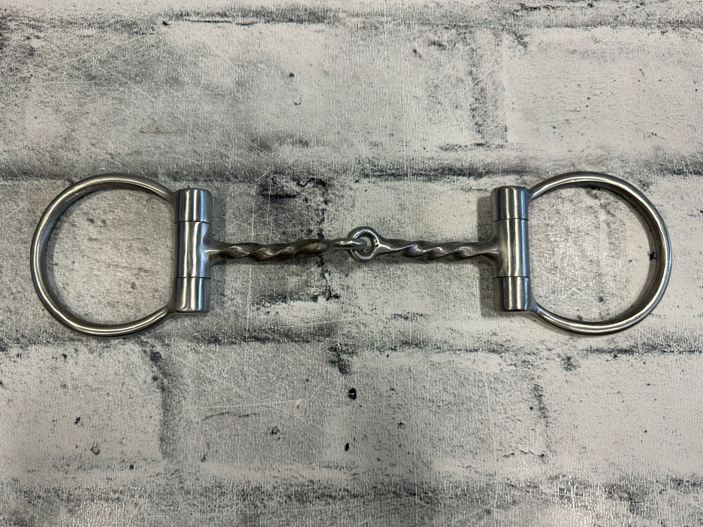 5" Fixed Ring Slow Twist Snaffle