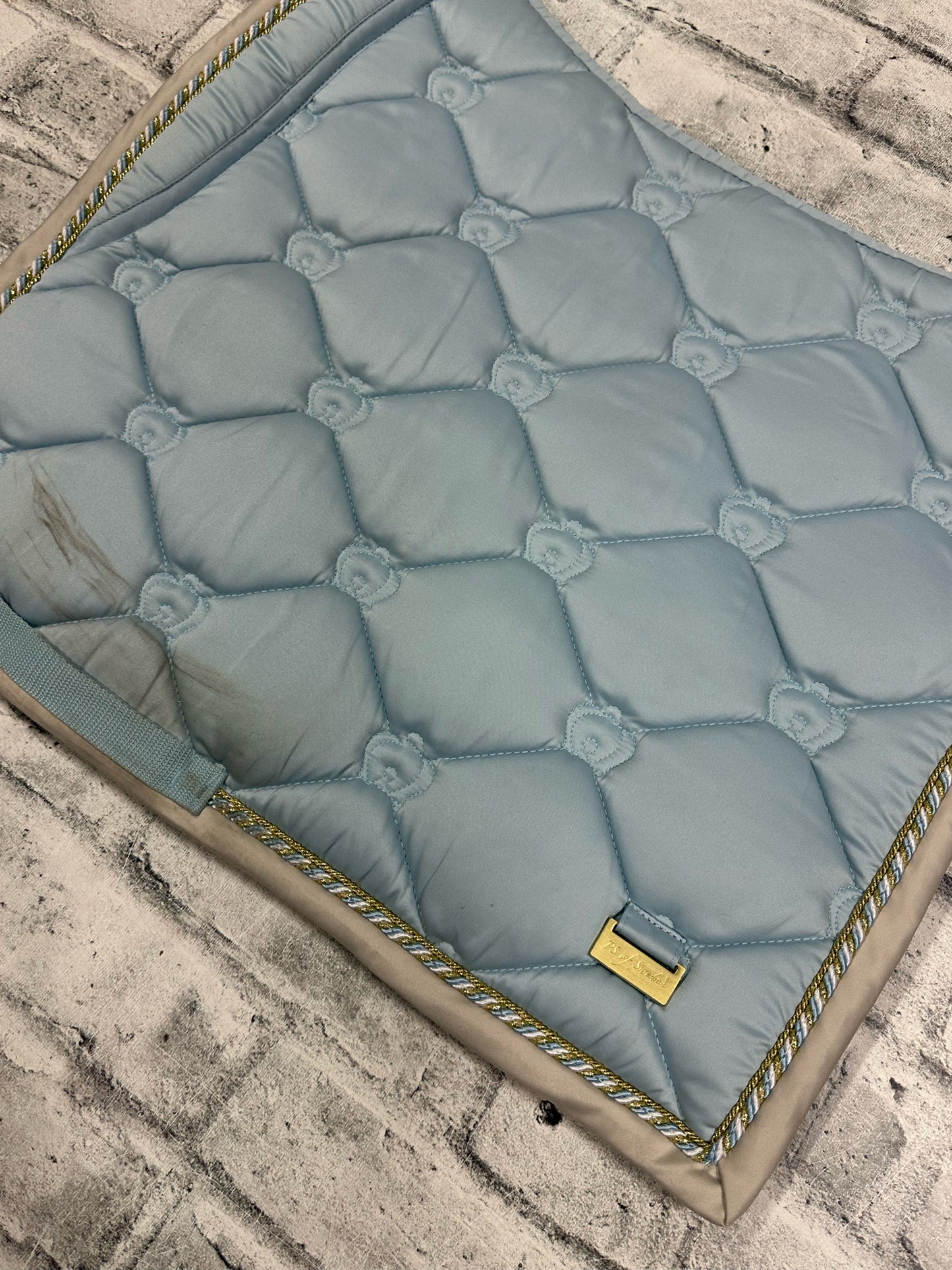 PS of Sweden Dressage Pad Baby Blue Cob