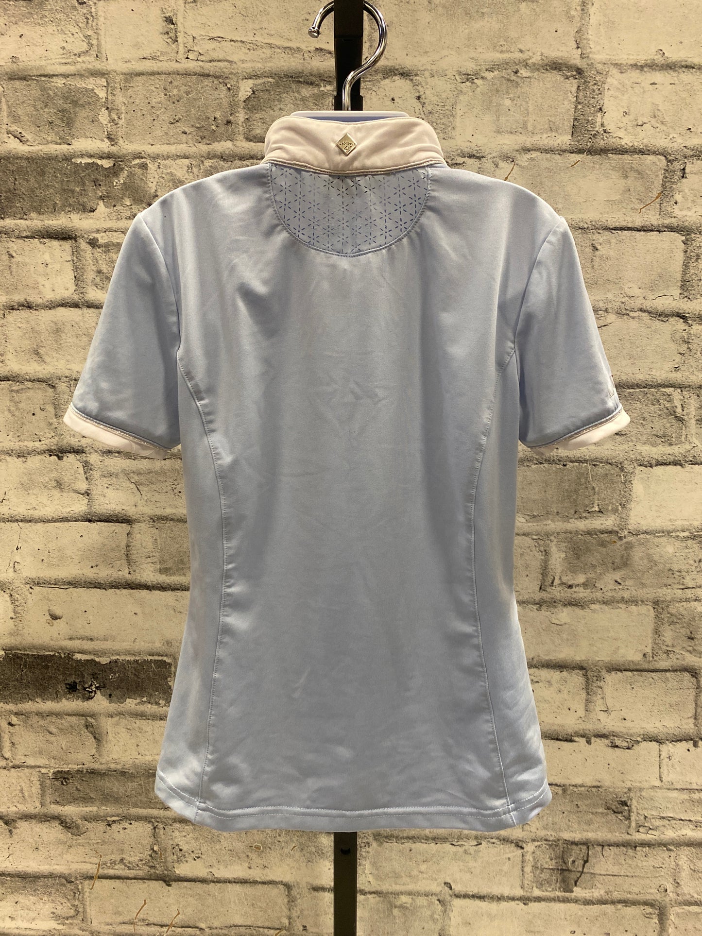 LeMieux Show Shirt Baby Blue Childrens 9-10
