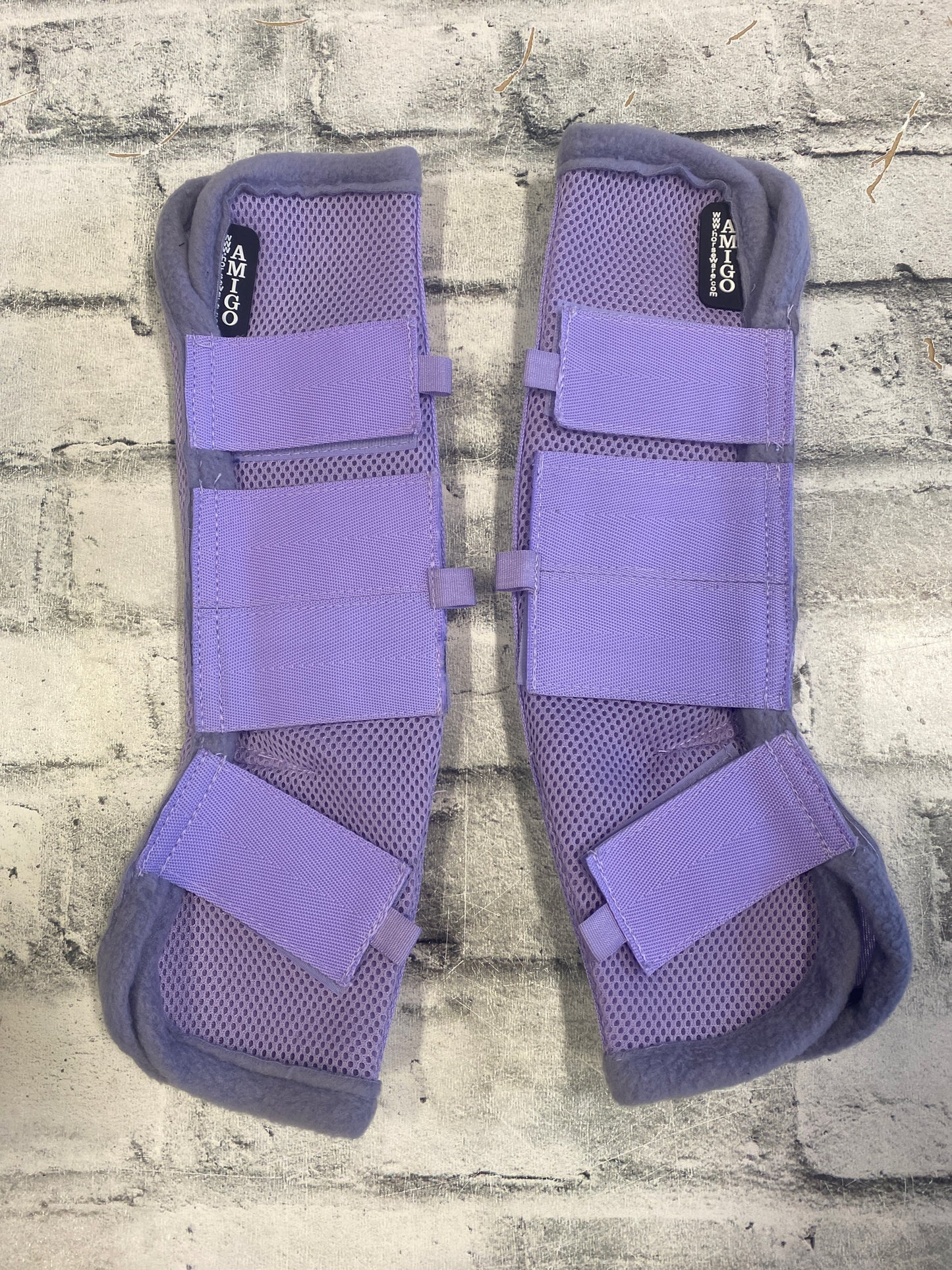 Horseware Fly Boots Purple Pony (4)