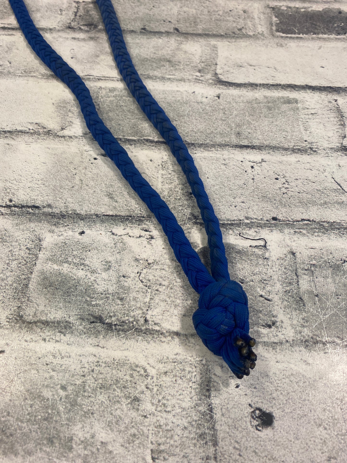 Braided Neck Rope Blue