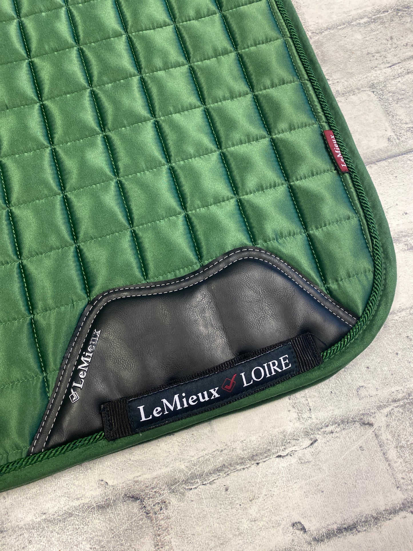 LeMieux Loire Dressage Saddle Pad Green F