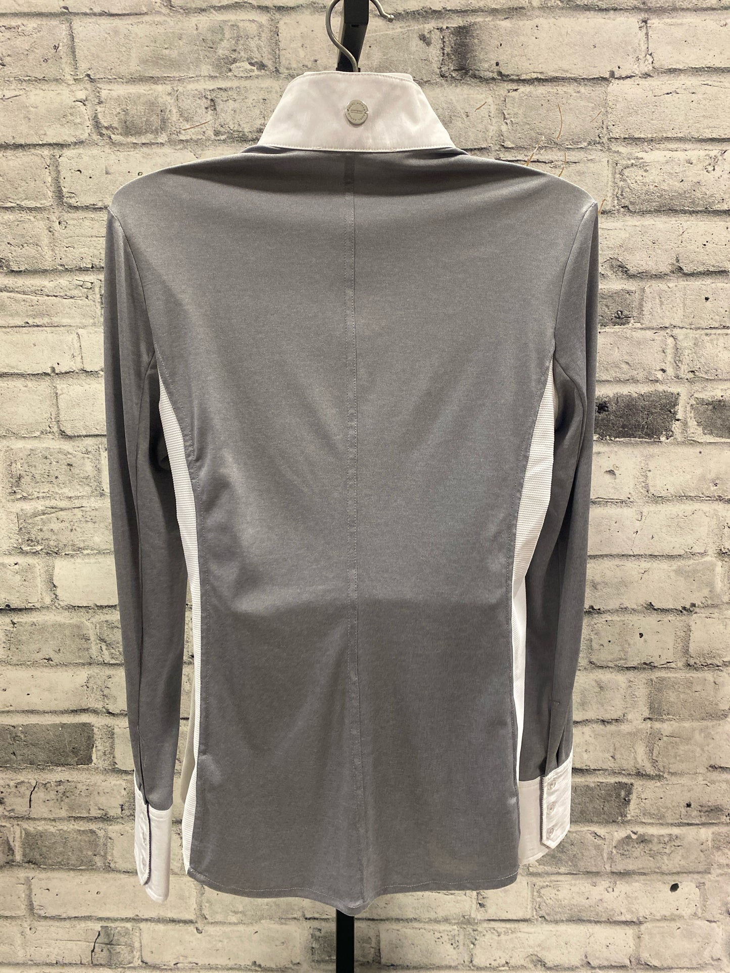 Noel Asmar Show Shirt Grey & White M