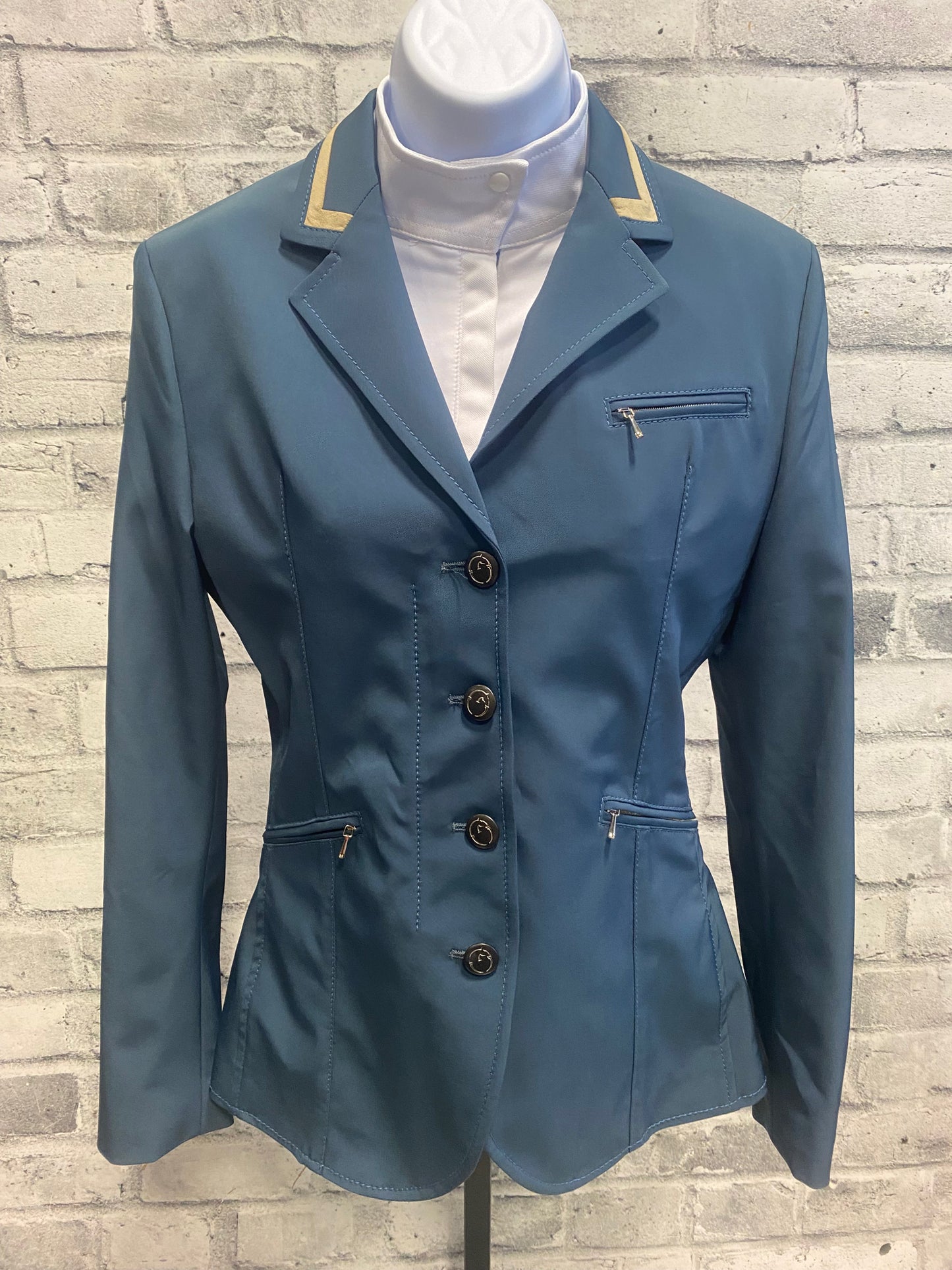 Vestrum Show Jacket Dusty Blue/Tan US 12 (EU 44)