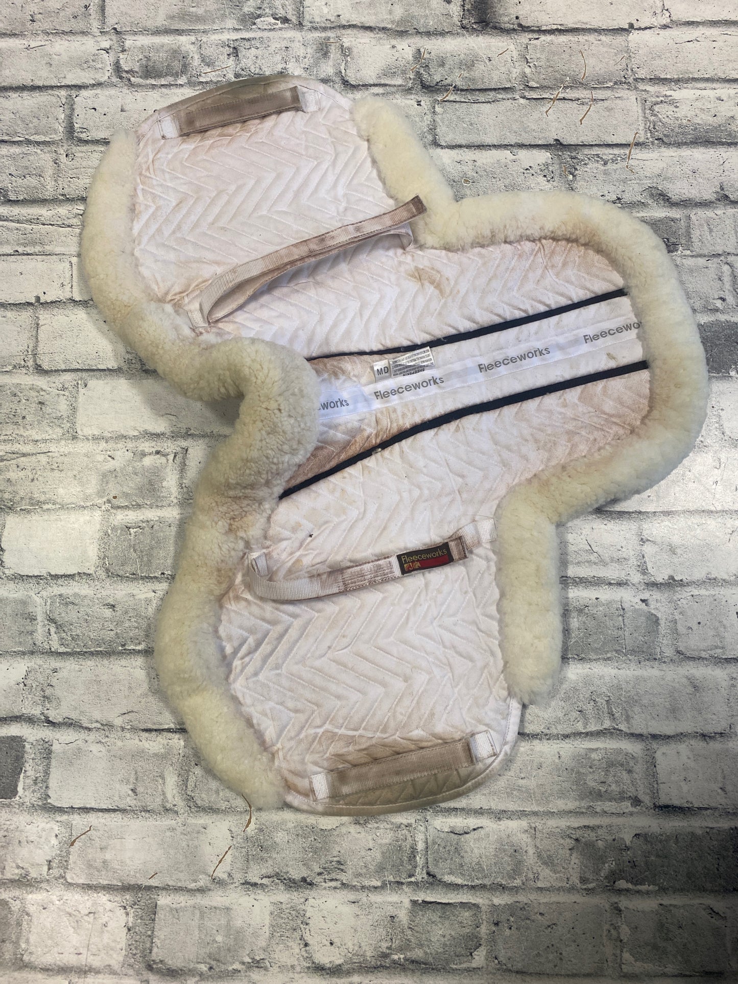 Fleeceworks Shaped Pad White M