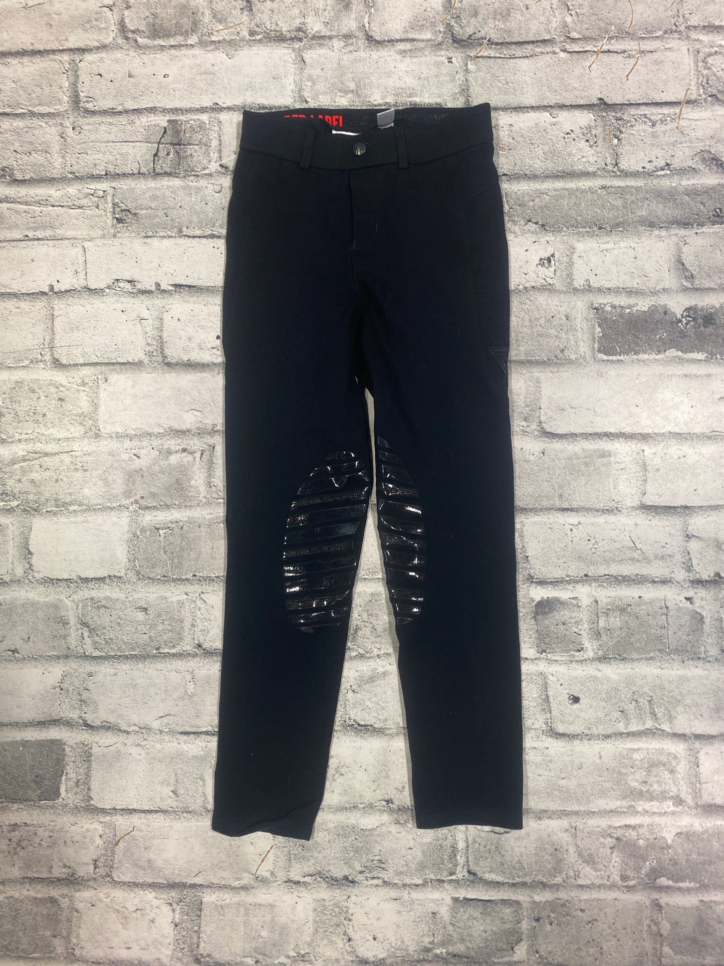 Elation Red Label KP Breeches Black Childrens M