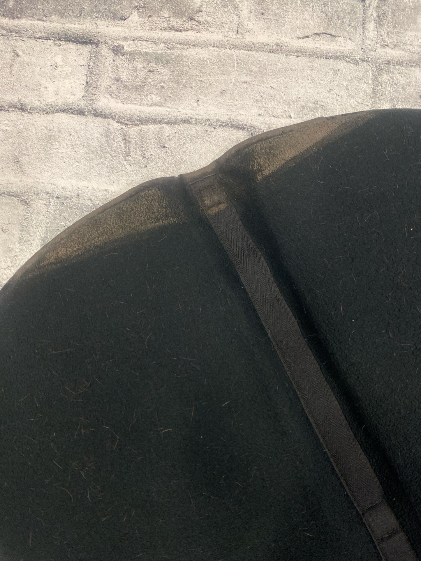 Ogilvy Memory Foam Half Pad Black F