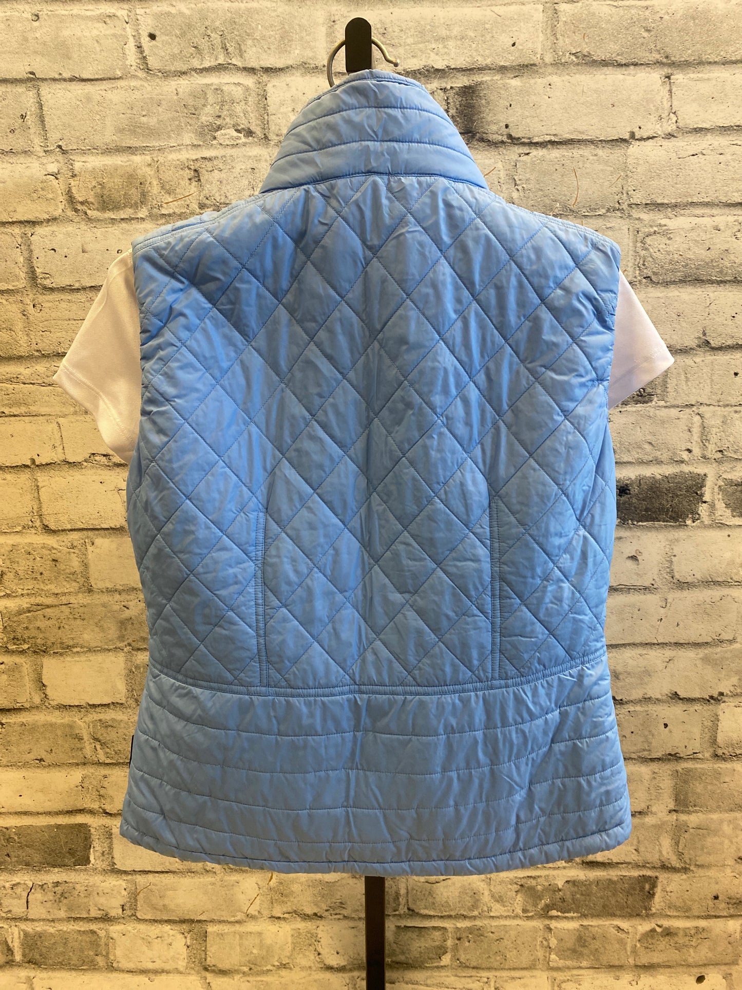 B//Vertigo Quilted Vest Blue L