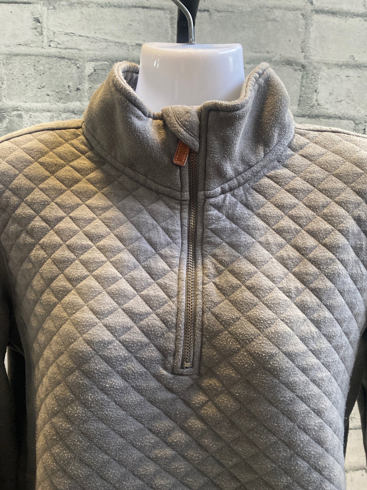 Aerion Quilted 1/4 Zip Grey XL