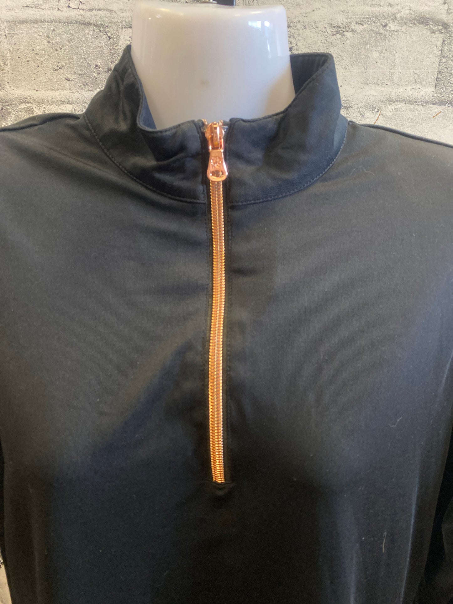 Tempo 1/4 Zip LS Shirt Black XS