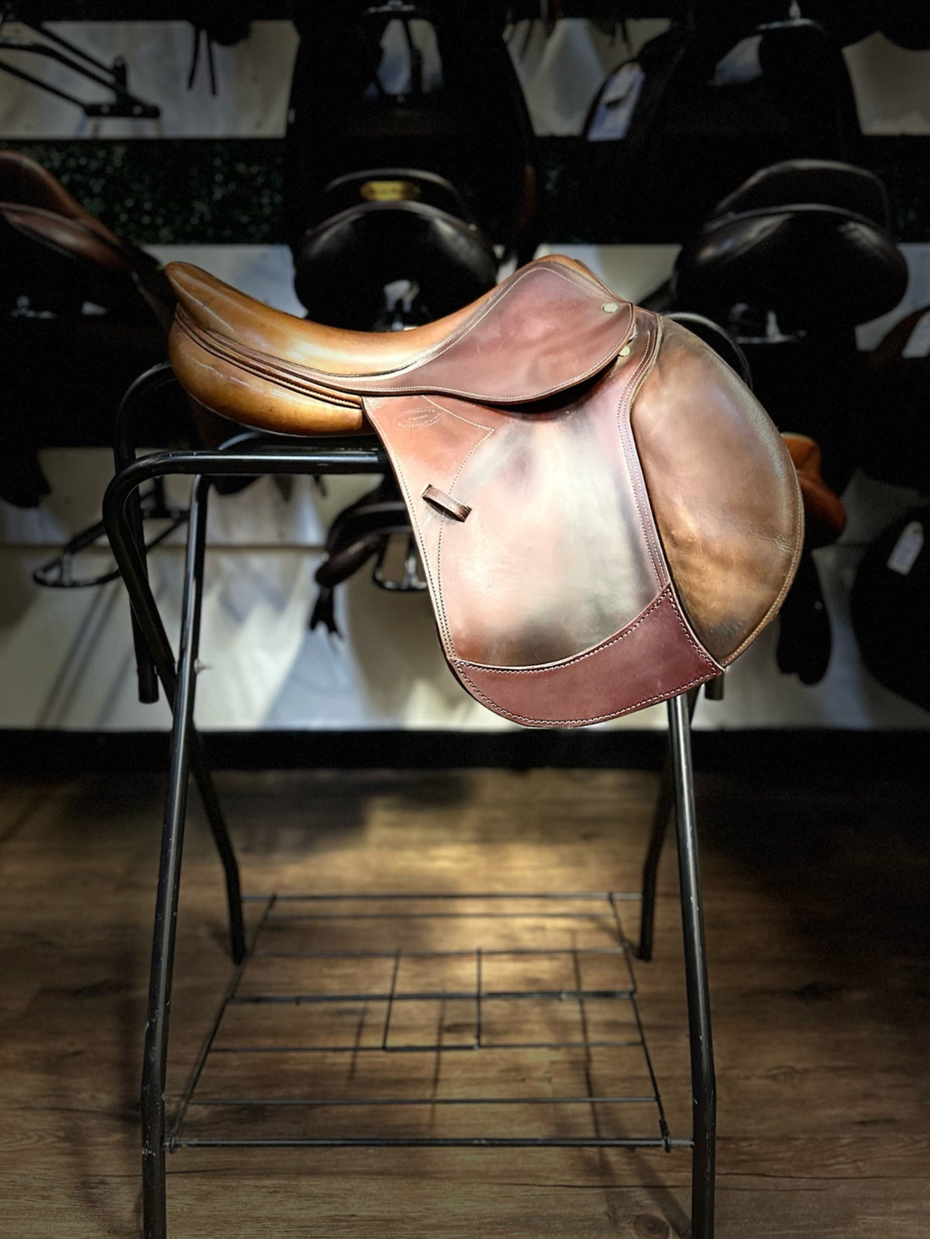 17" 2002 Devoucoux Biarritz CC Saddle - 4.5" Gullet