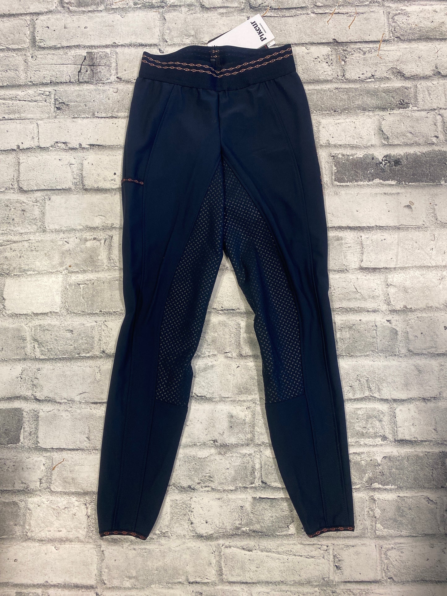 Pikeur Juli Grip FS Breeches Navy 26 NEW