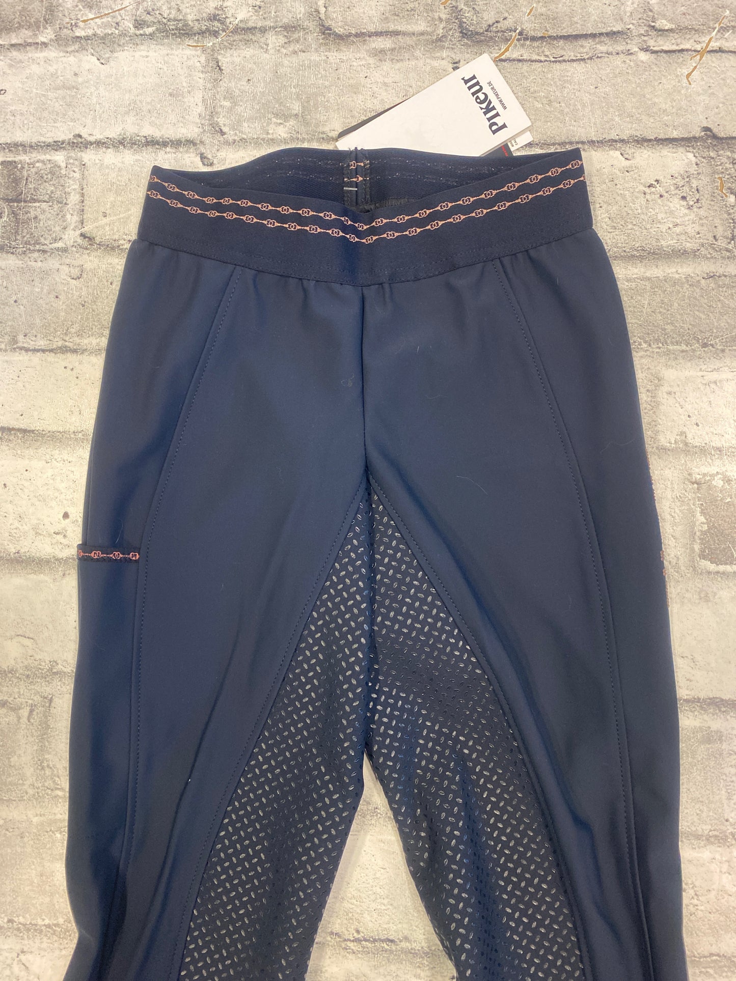 Pikeur Juli Grip FS Breeches Navy 26 NEW