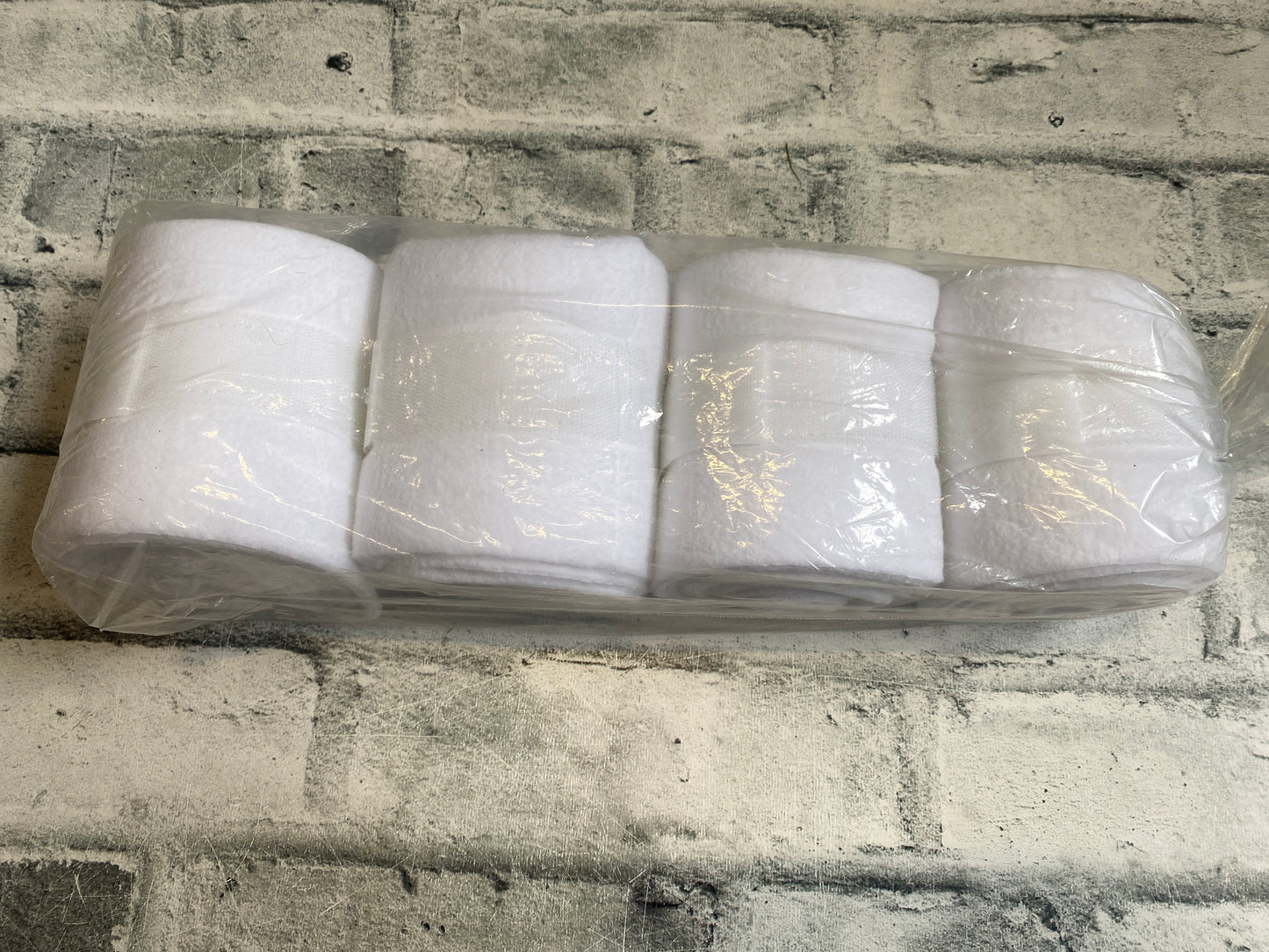 VAC White Polos (4) NEW