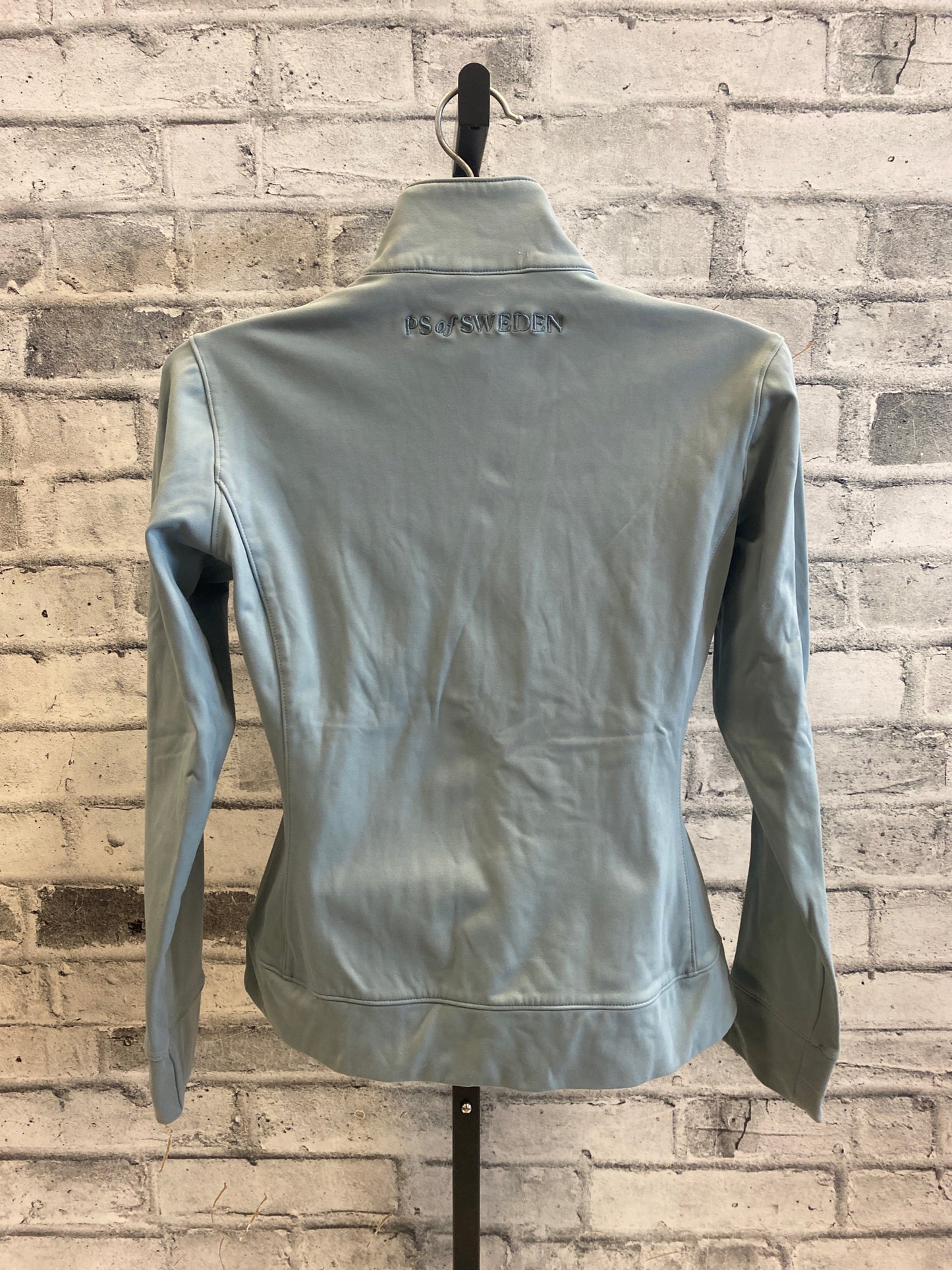 PS of Sweden Zip Up Sweater Steel Blue S