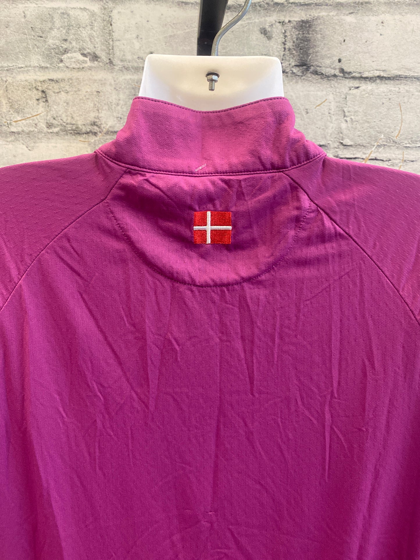 Kastel 1/4 Zip LS Sun Shirt Magenta XL