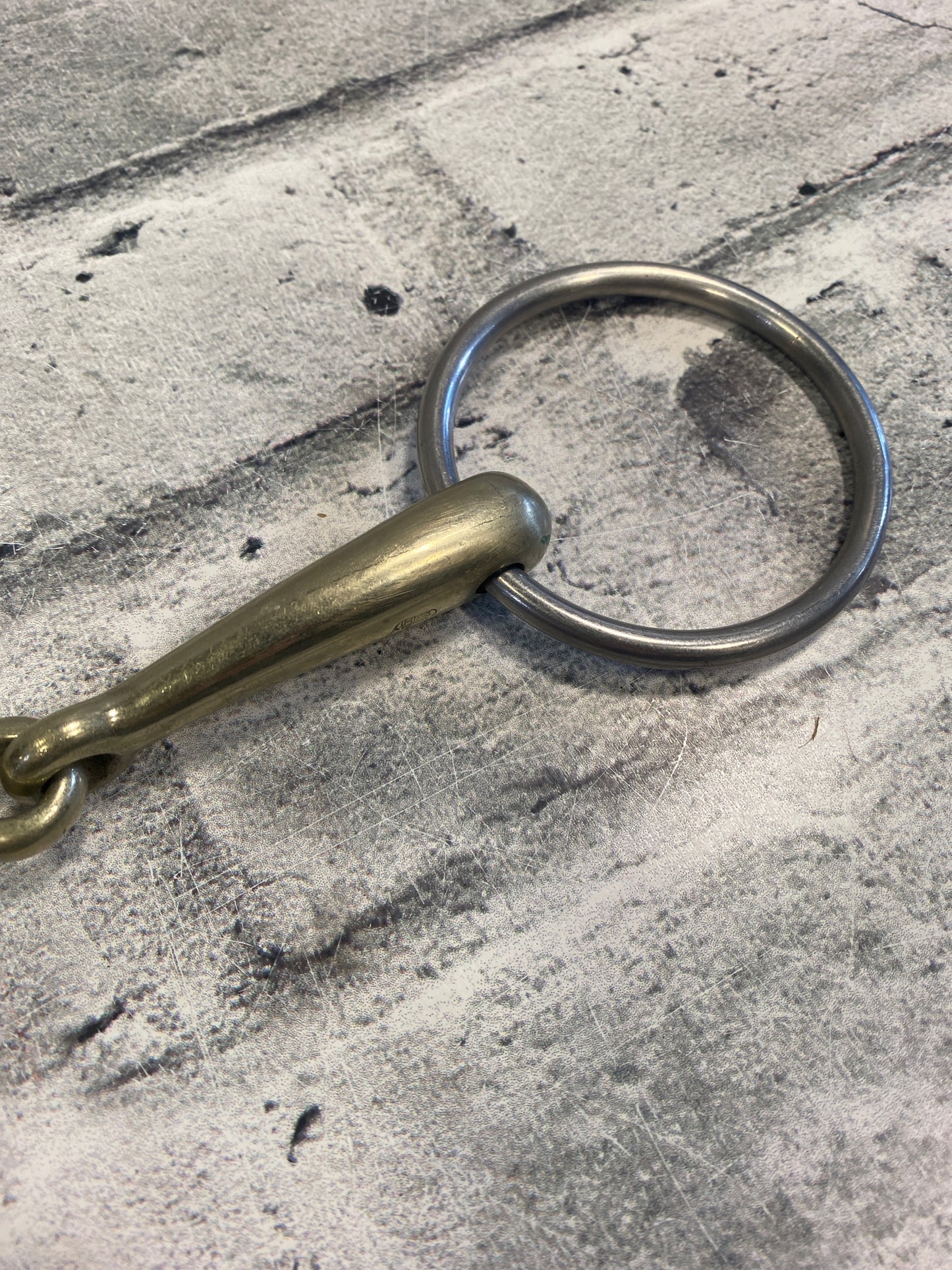 5 1/4" HS loose ring snaffle