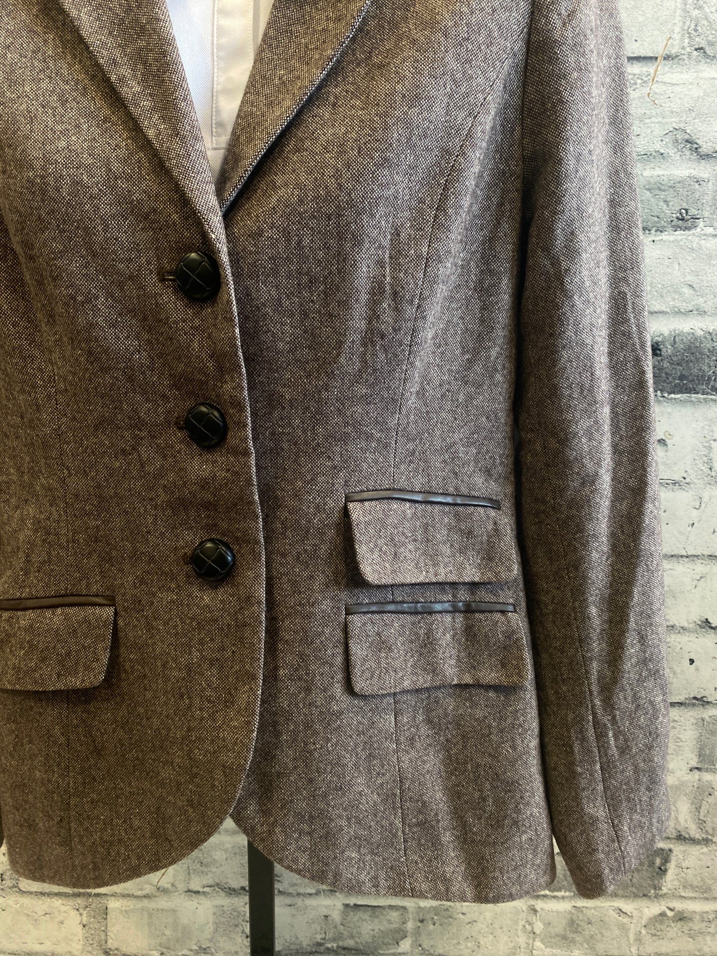 Asmar Hunt Coat Brown S - Damage On Collar