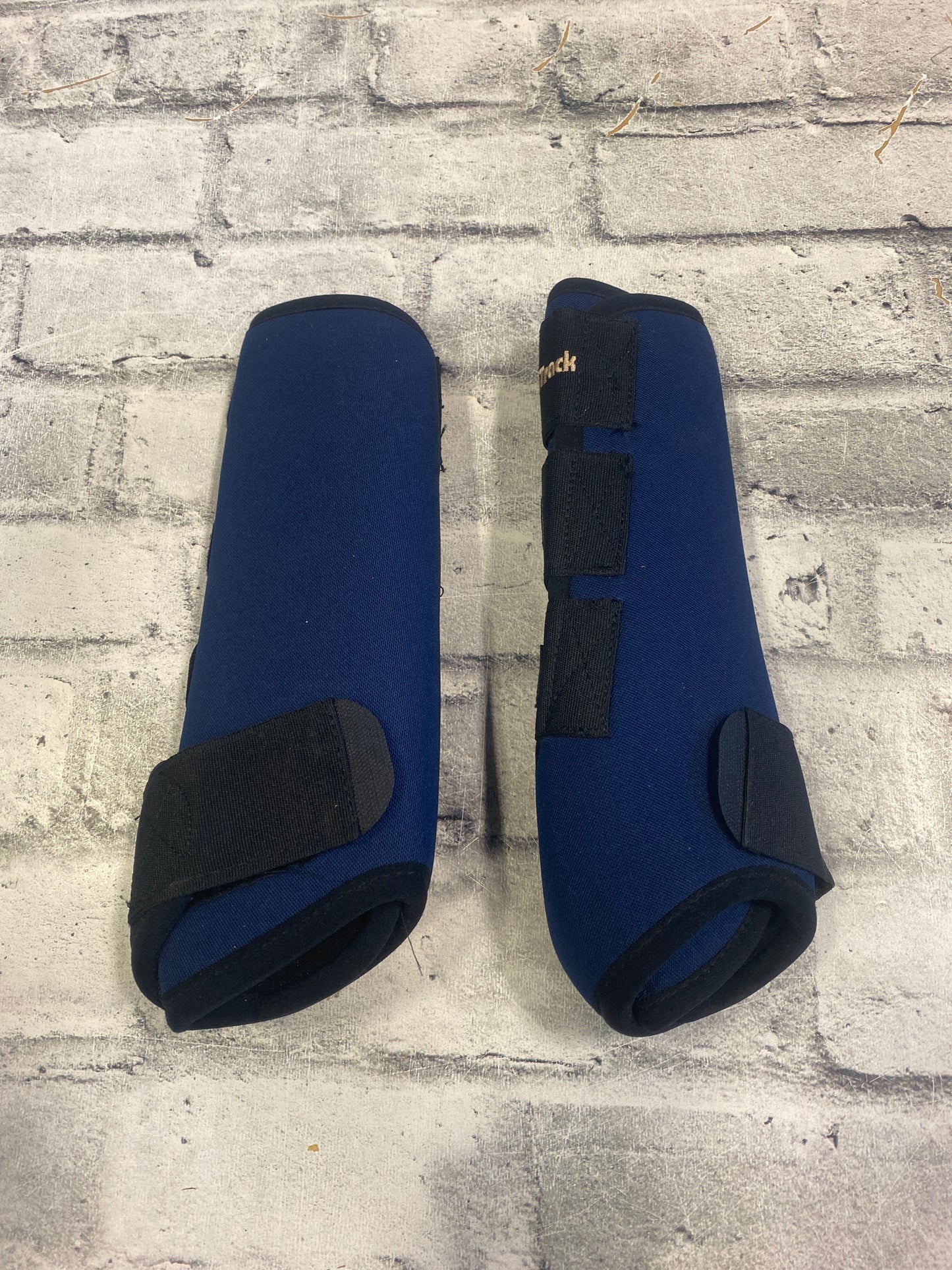 Back on Track Opal Exercise Boots Front Blue L