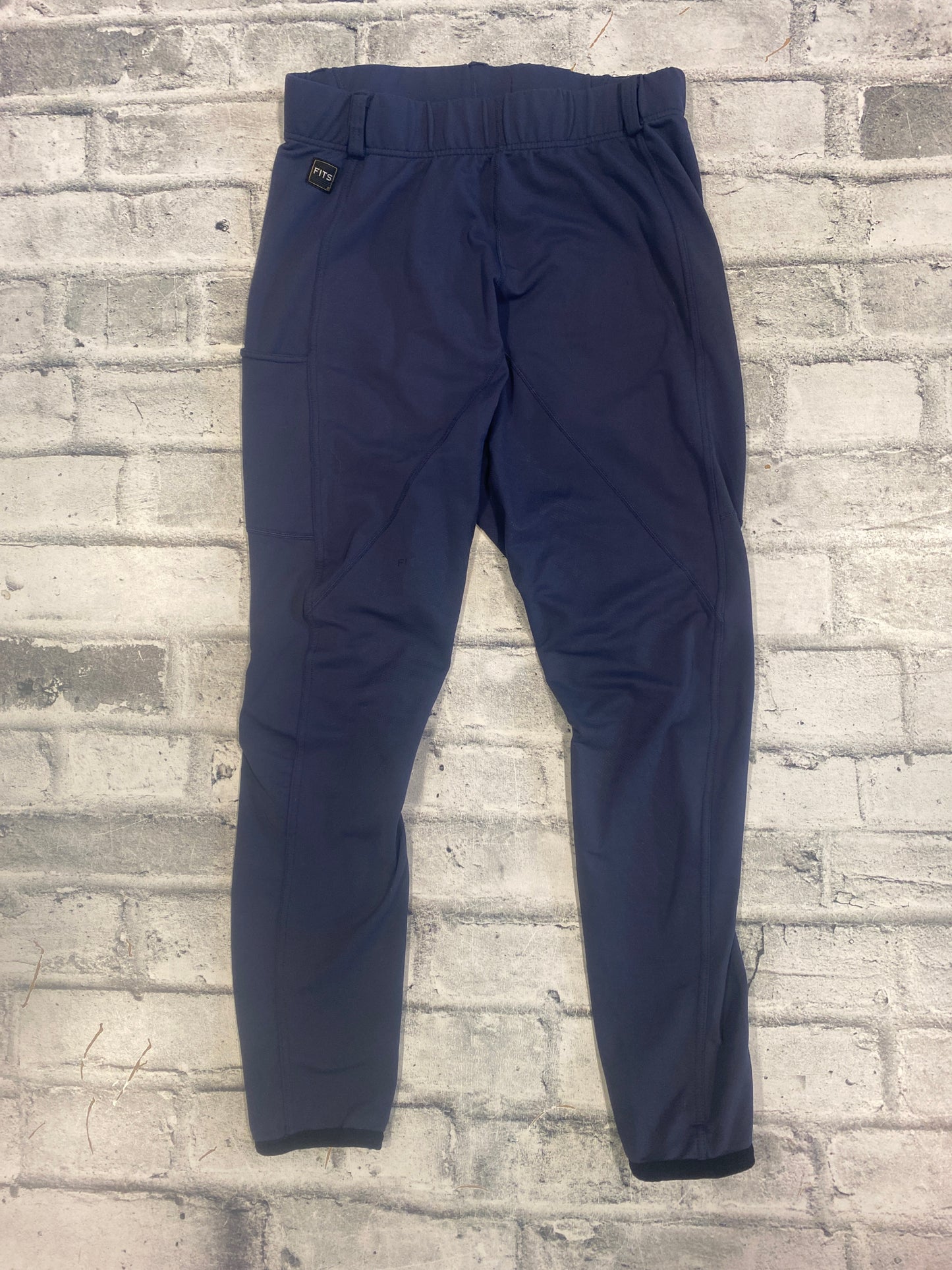 FITS Pull On Riding Tights Navy M