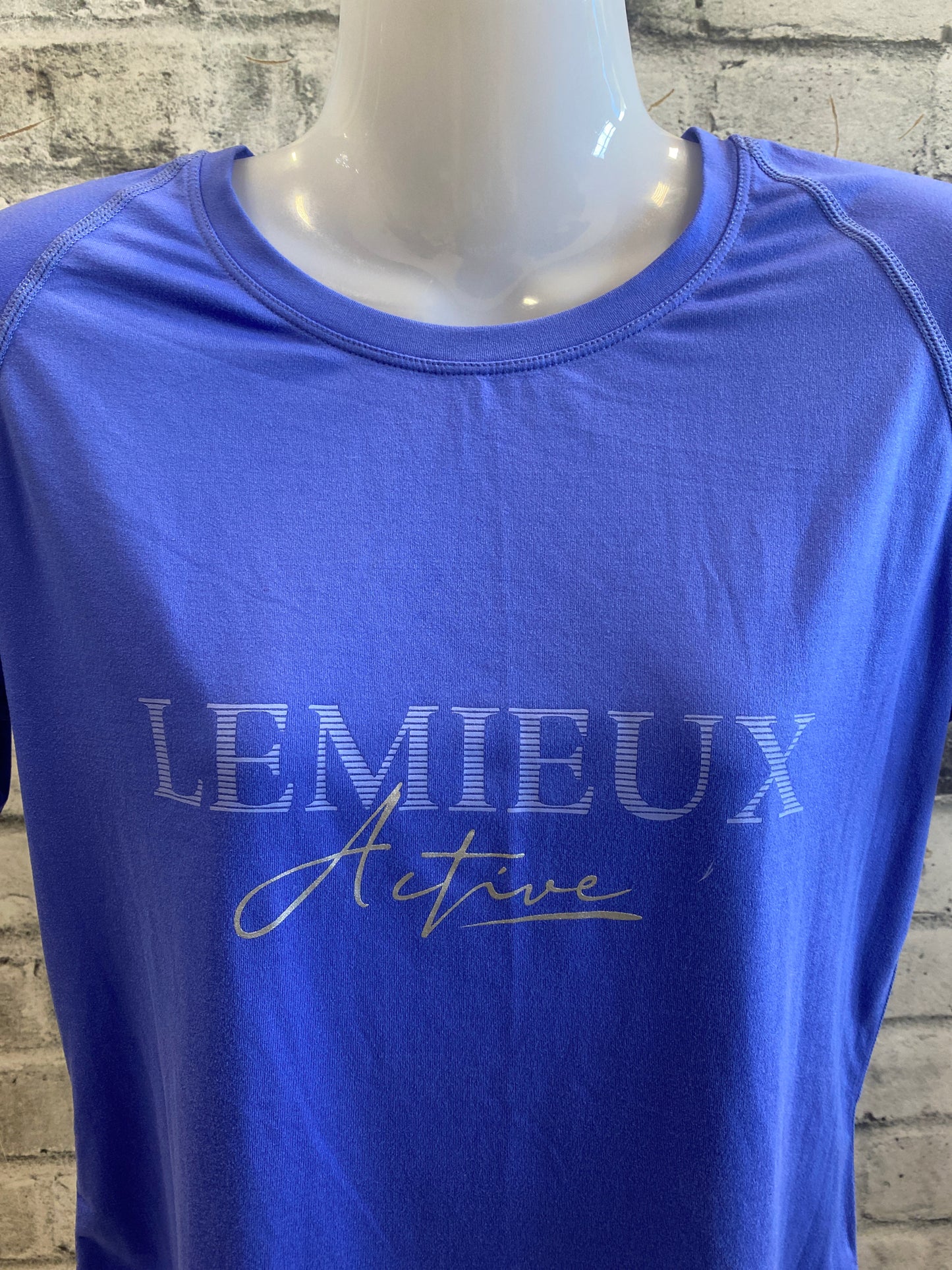 LeMieux Luxe T-Shirt Bluebell M