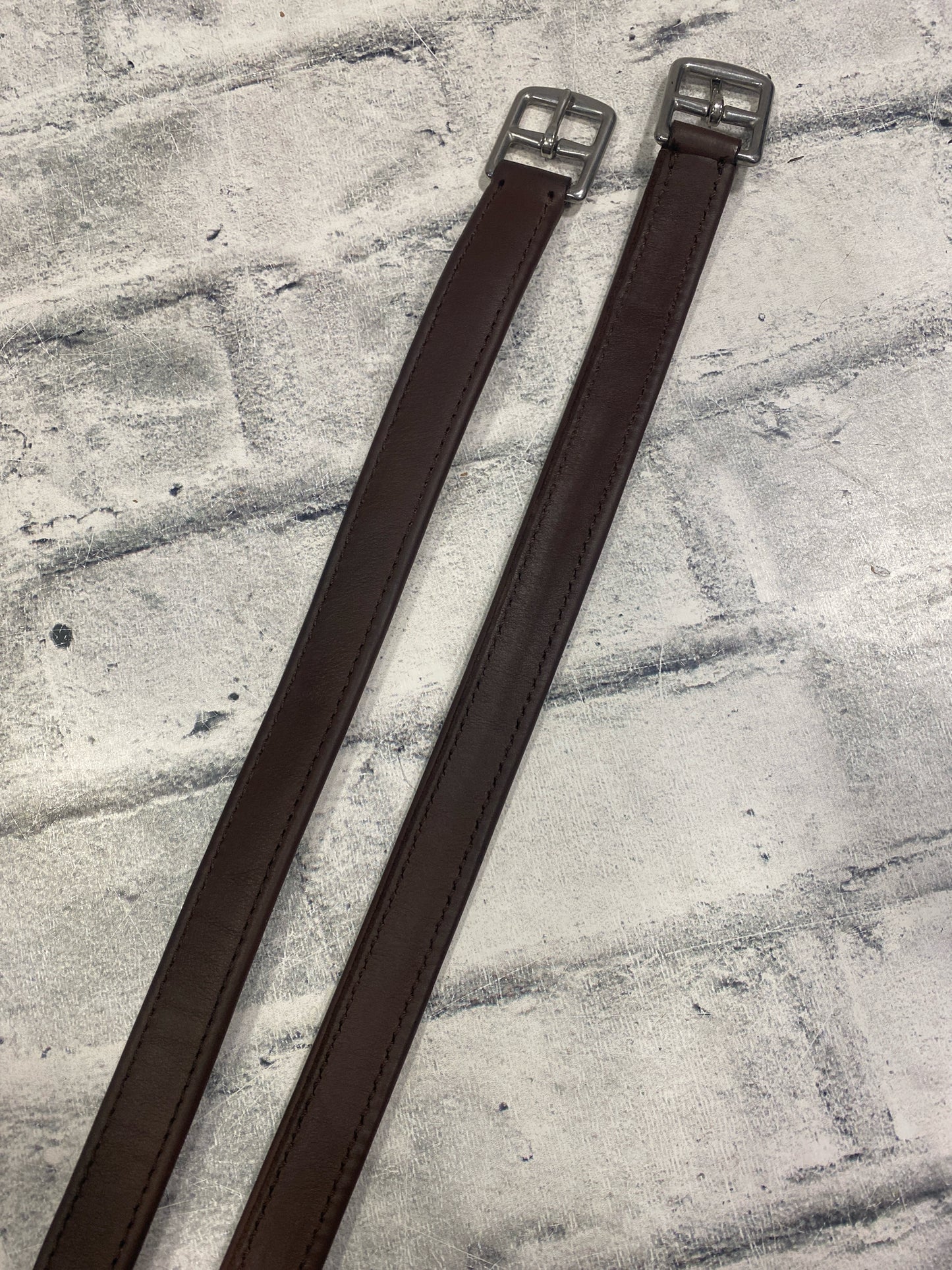 54" Nylon Core Stirrup Leathers Brown