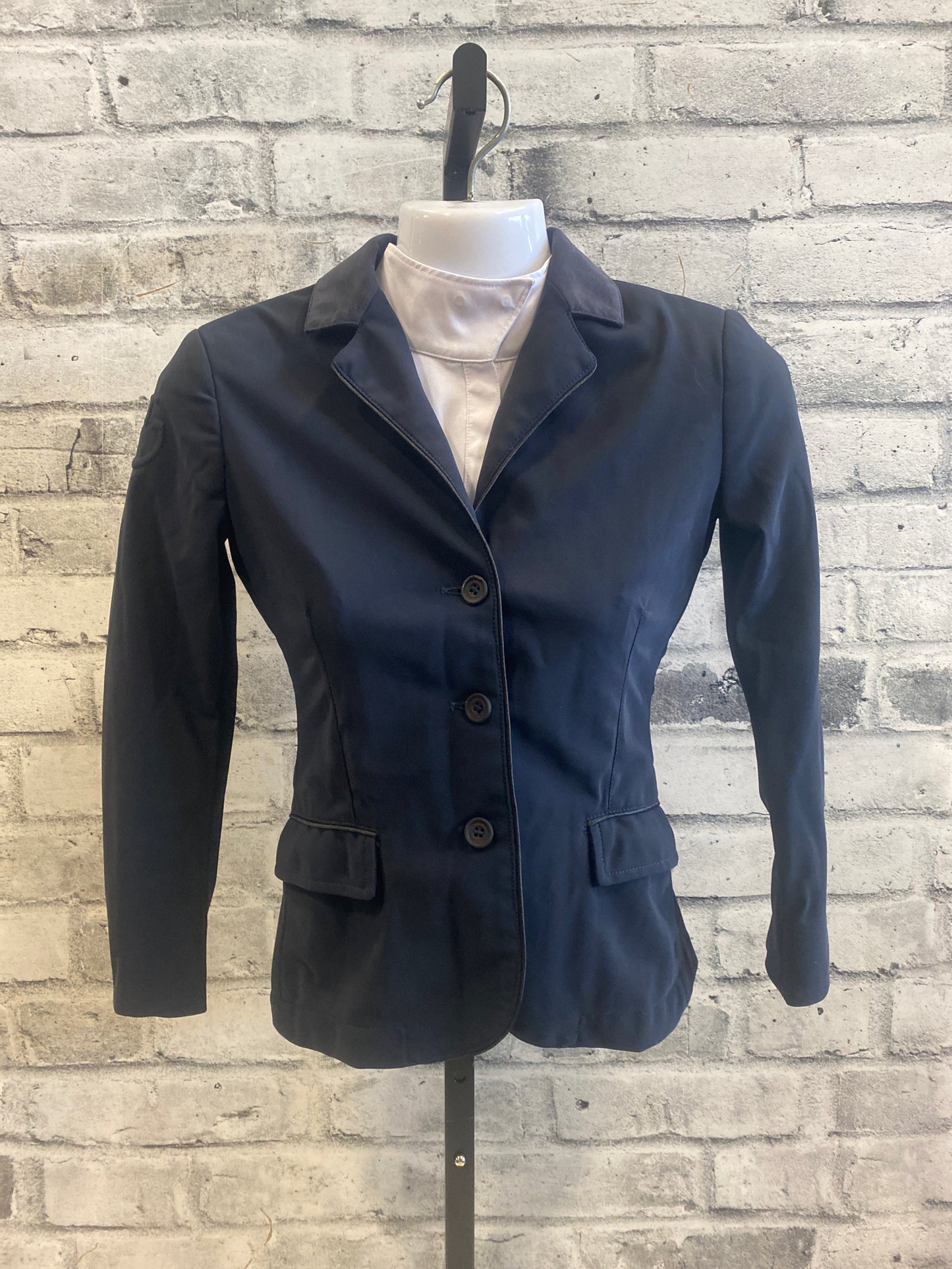 Cavalleria Toscana Show Jacket Navy Childrens 10