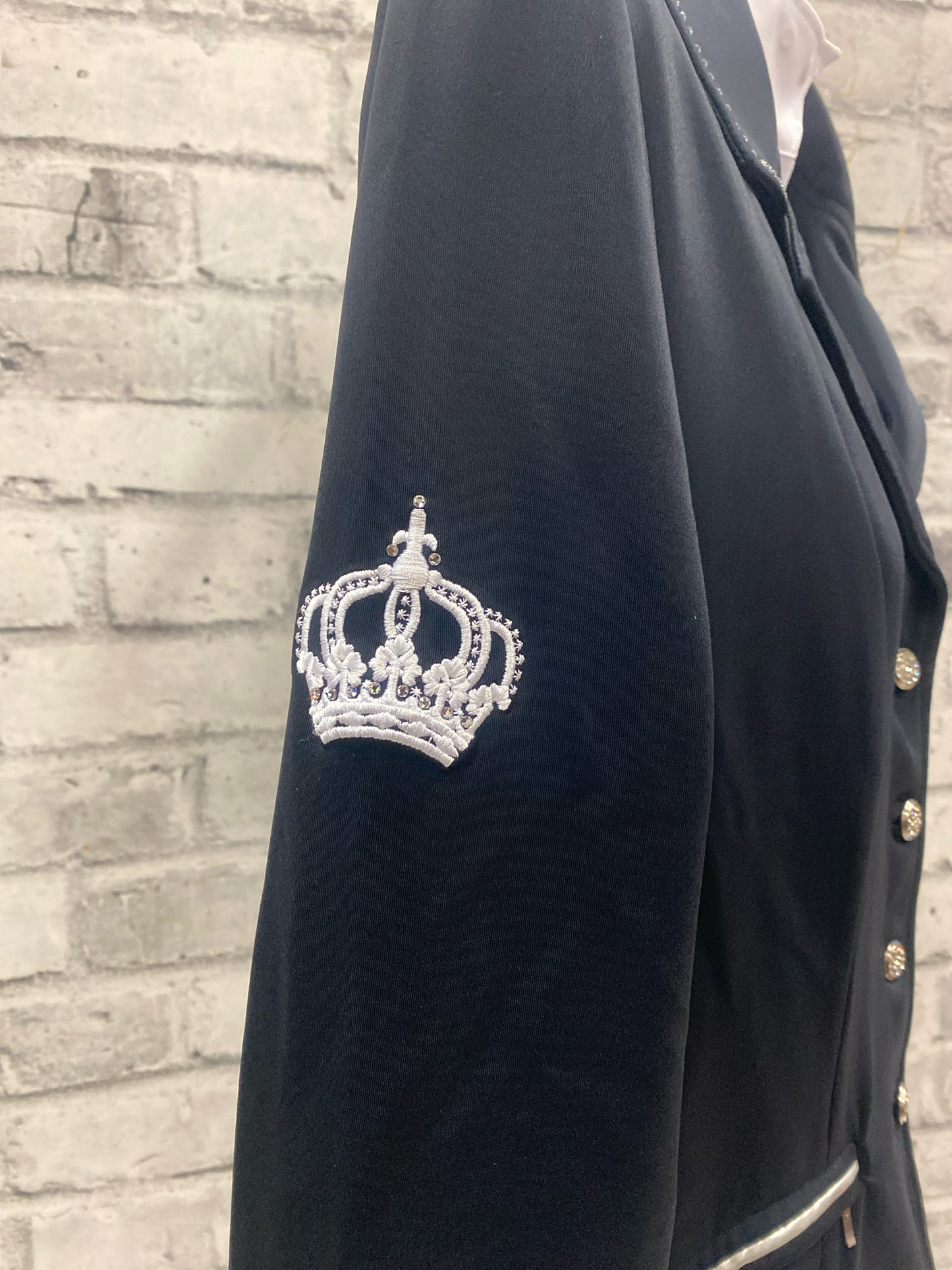 Equitheme Show Jacket Black 40 (US L)