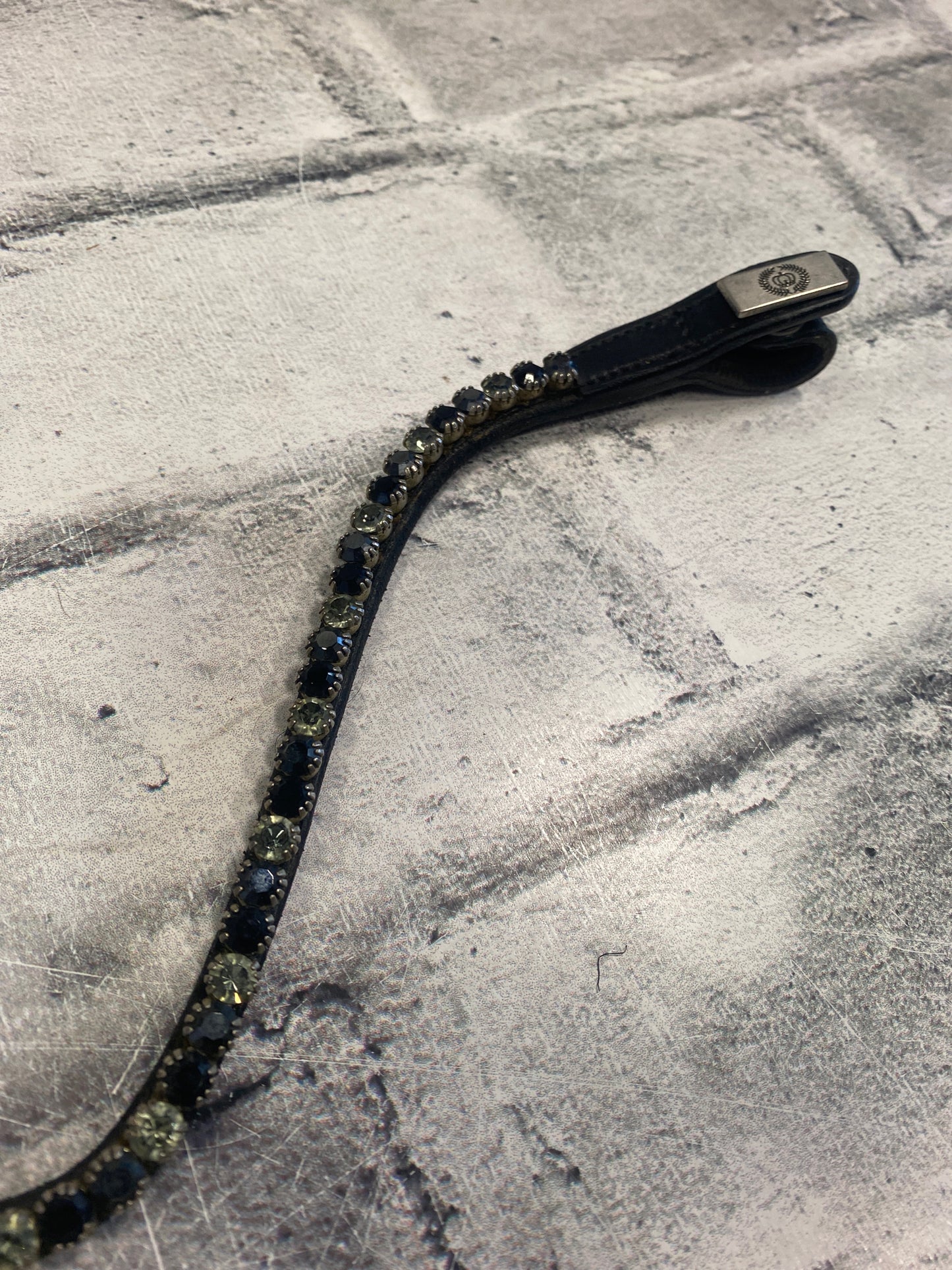 PS of Sweden U-Shaped Browband Sleek Licorice 16"