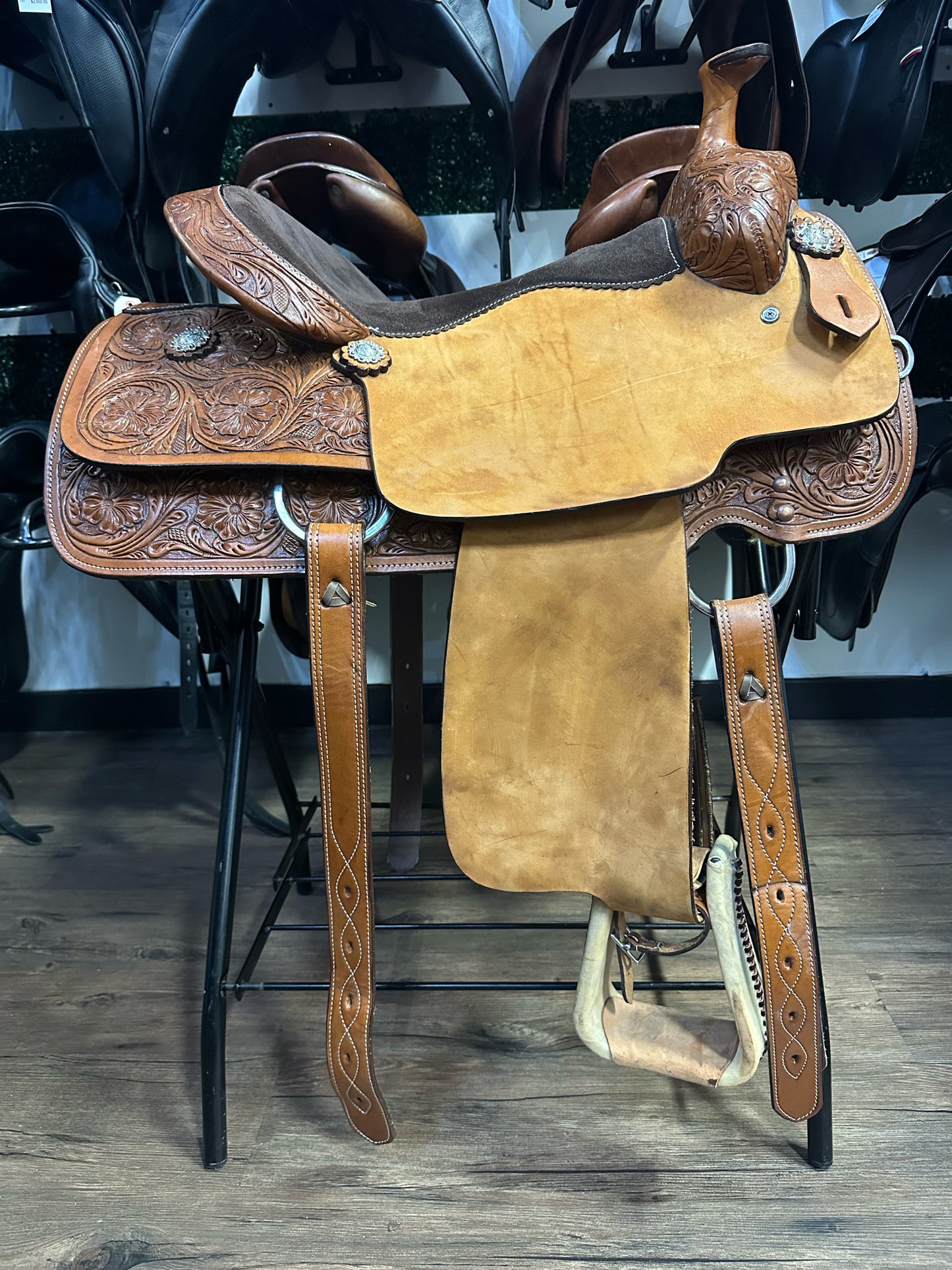 16" Dale Rodriguez Pleasure Trail Saddle