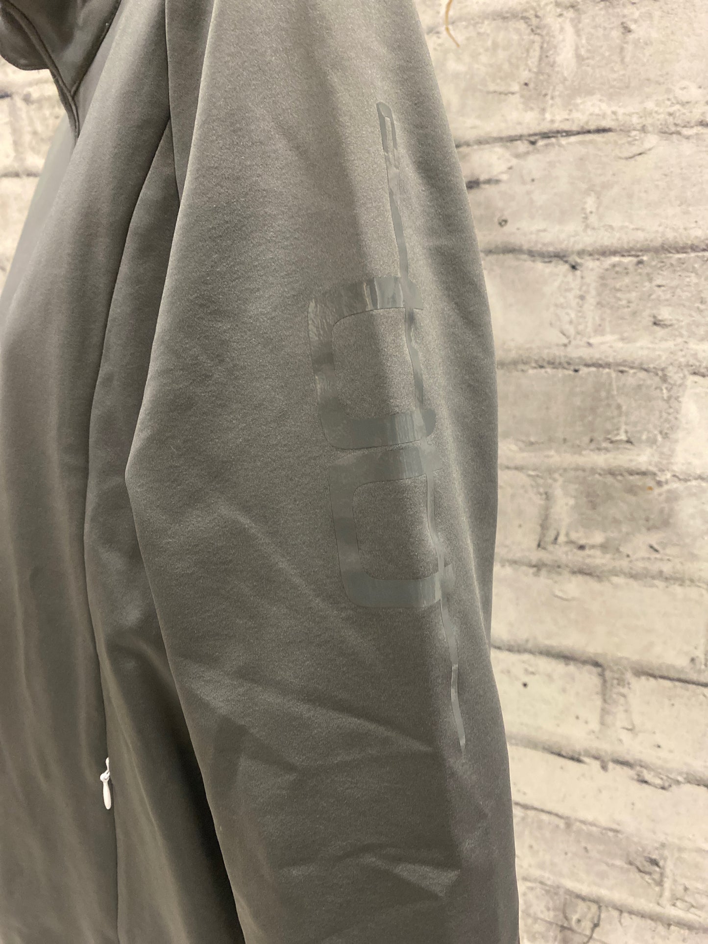 Alessandro Alabanese Platinum Zip Up Lightweight Jacket Grey L