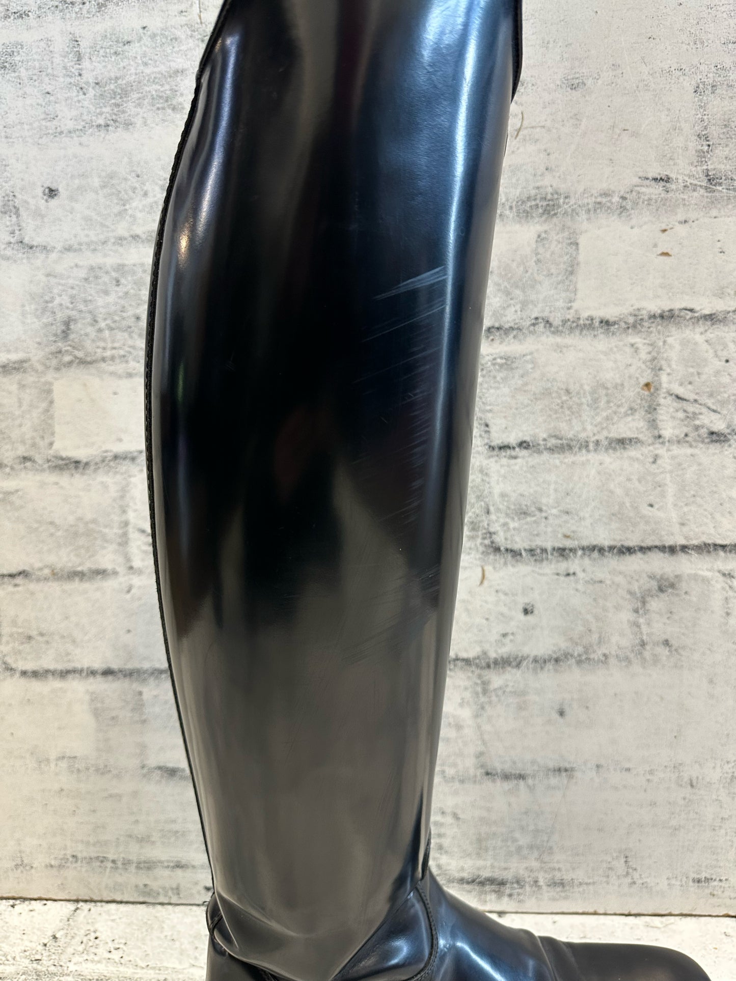 DeNiro Dressage Boots Size 10 C 12" H 18.5"