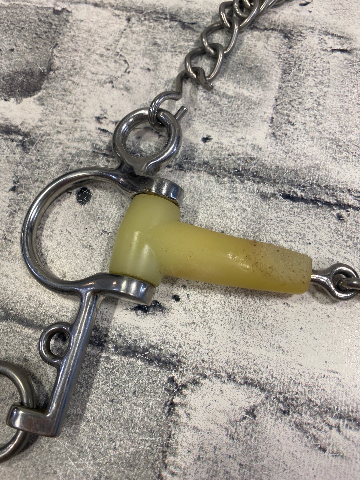 5.5" Happy Mouth Pelham w/Chain
