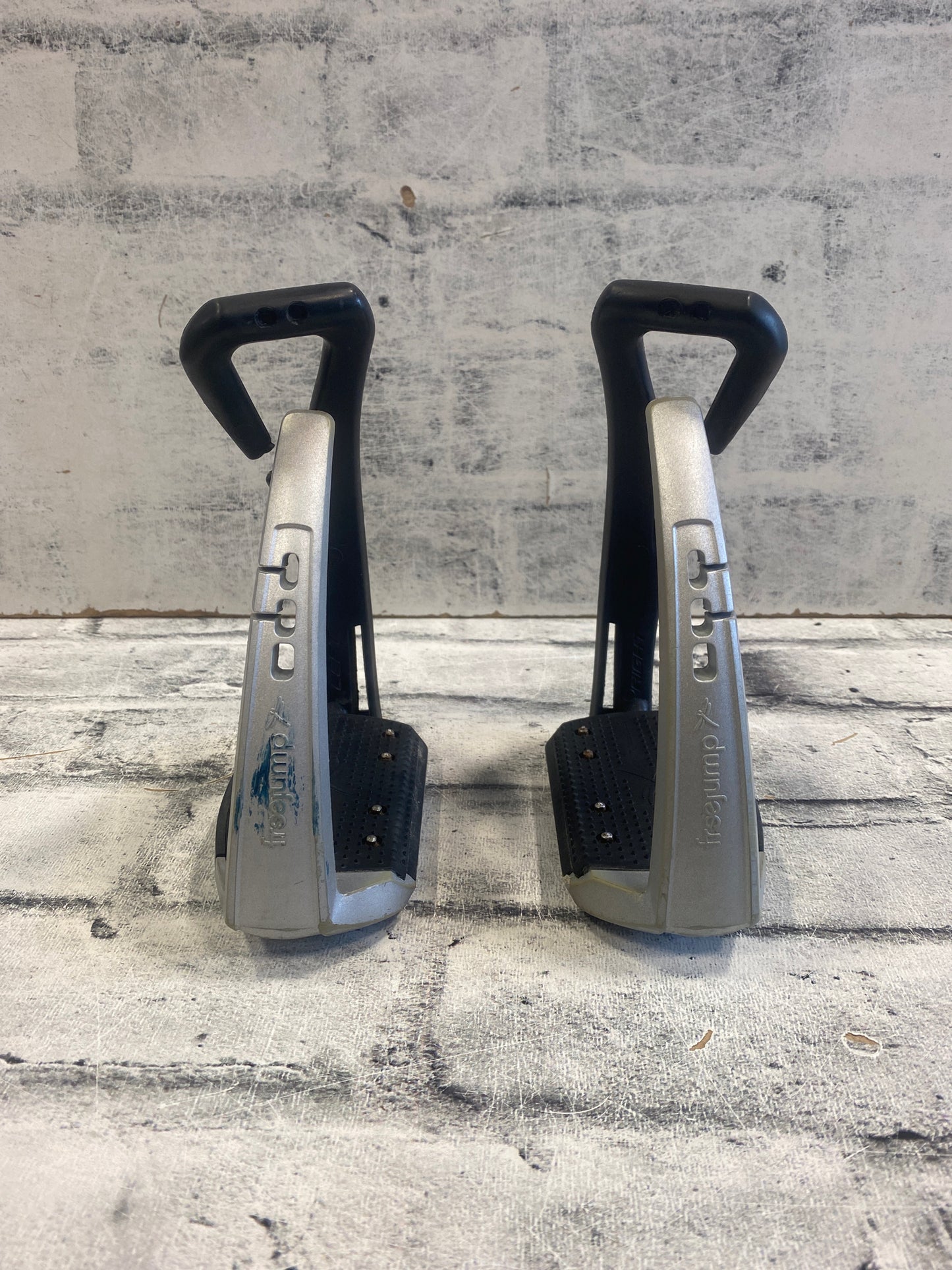 Freejump Soft'Up Pro+ Stirrups Black/Silver
