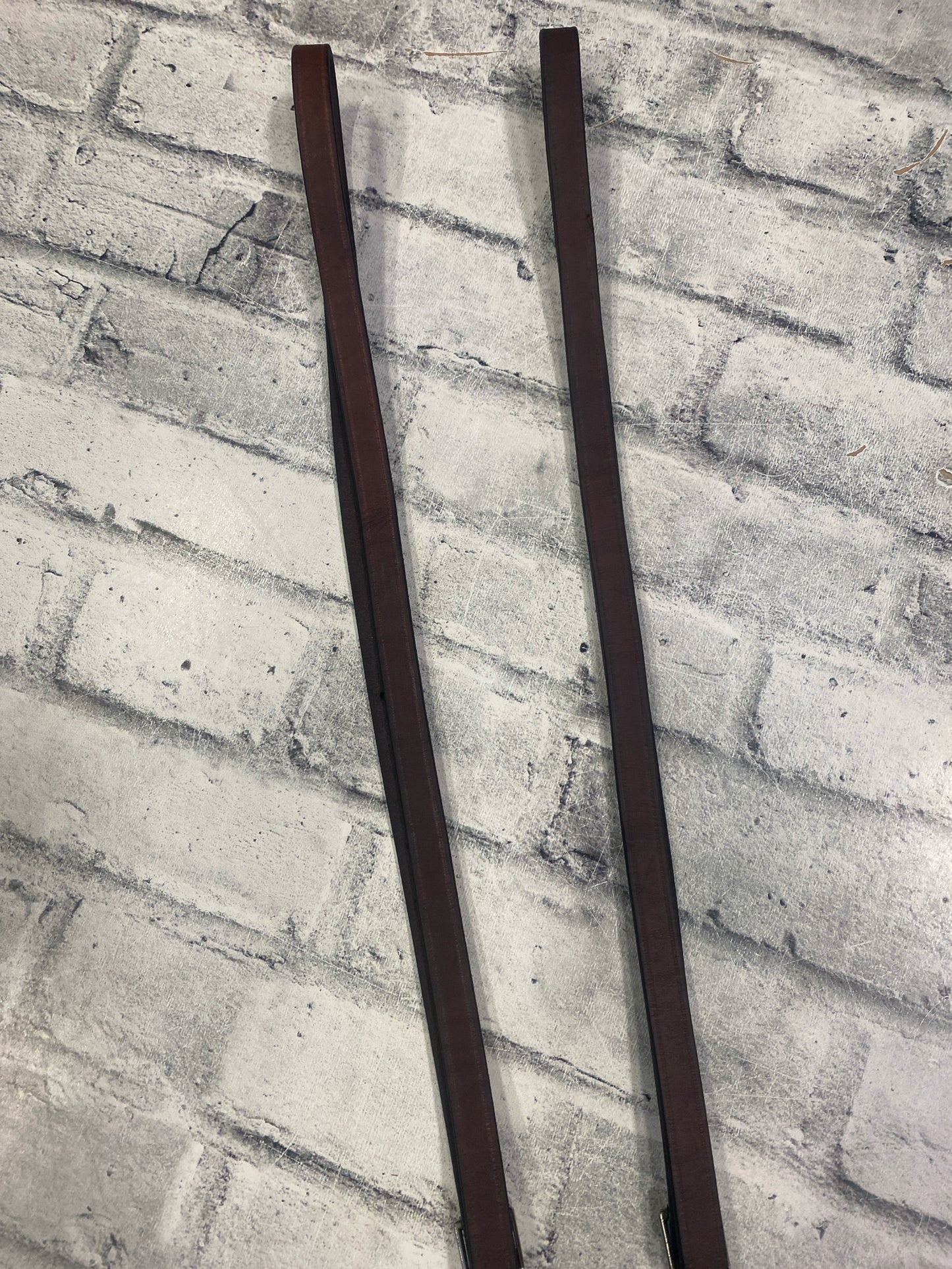 Tory Leather Side Reins w/ Donuts XL