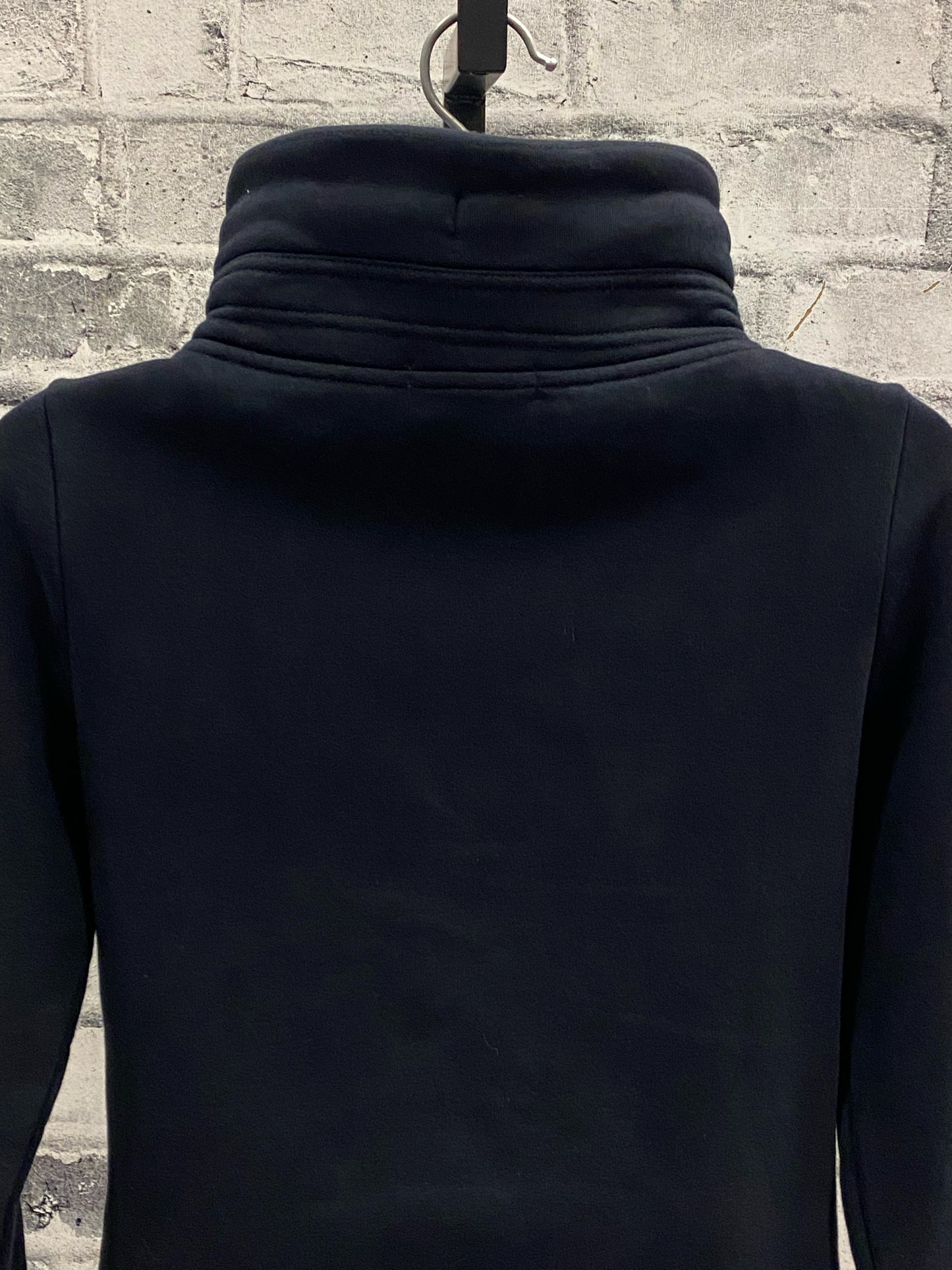 Penelope Zip Up Sweater Black XS