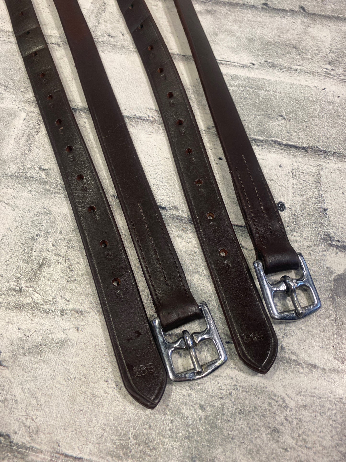 54" Stirrup Leathers Brown