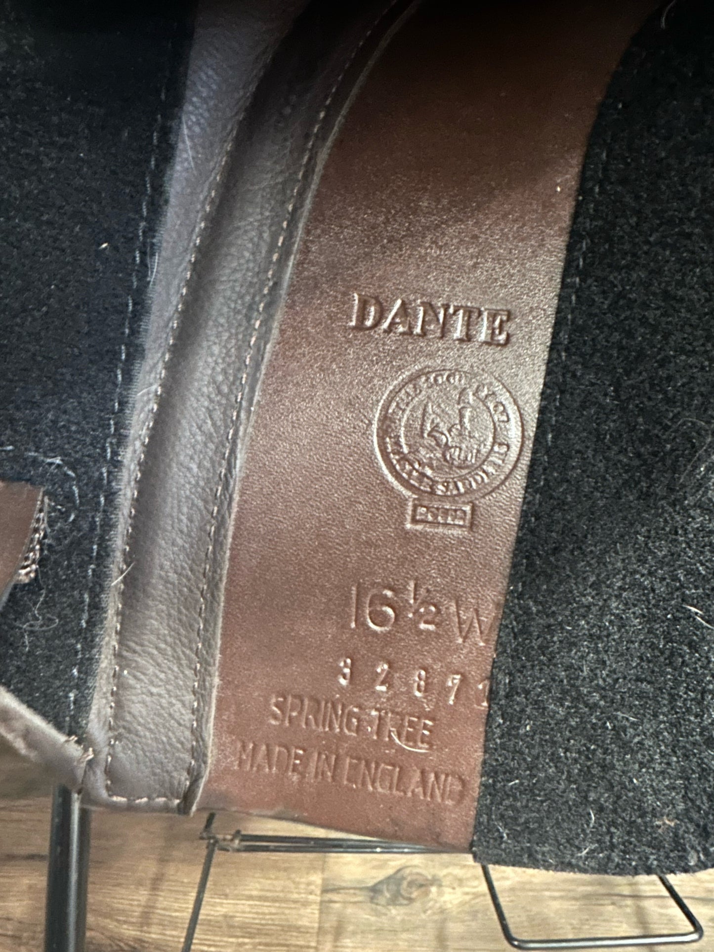 16.5" Black Country Dante Dressage Saddle Brown