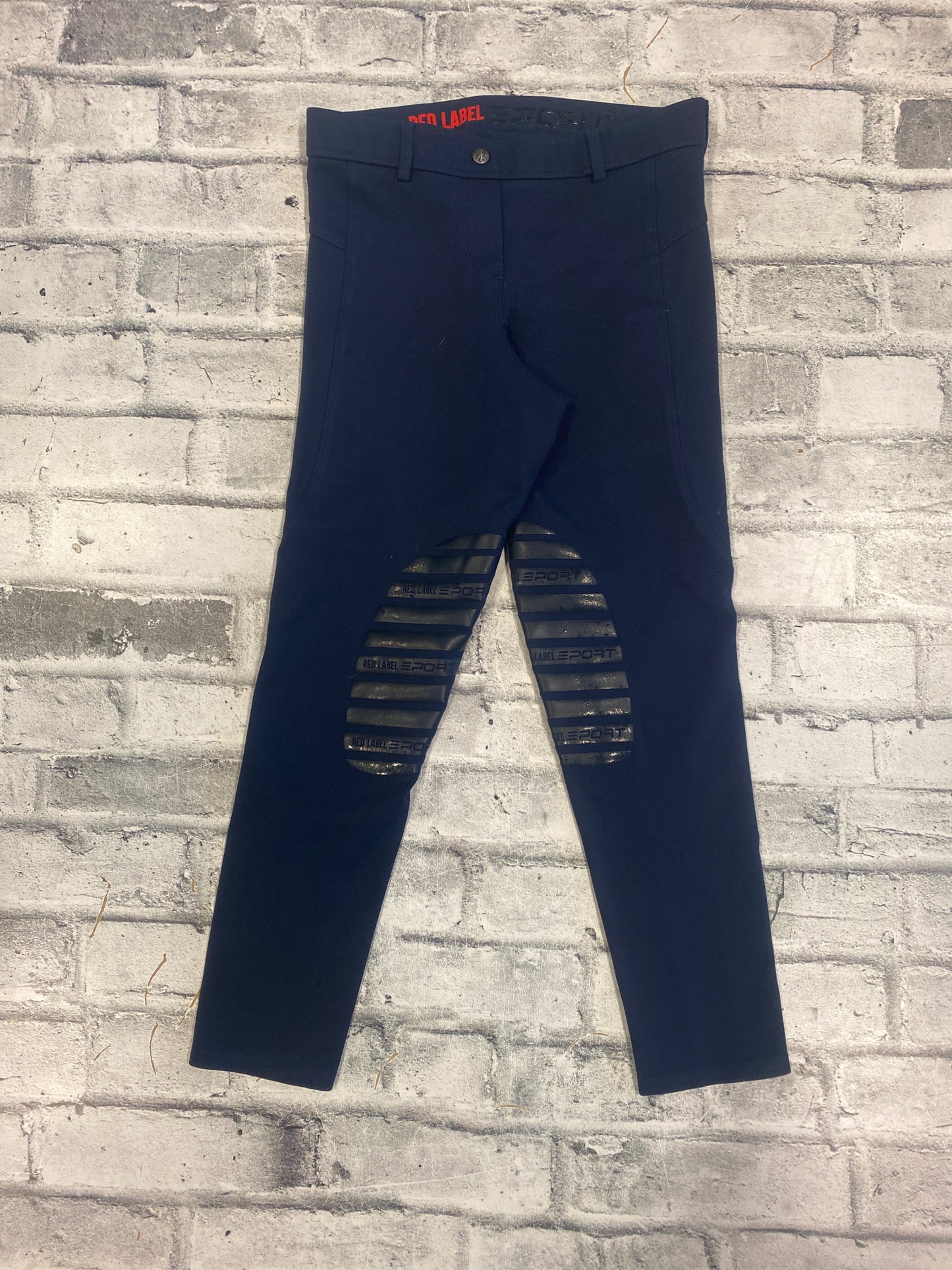 Elation Red Label Sport Pull On Breeches Navy M