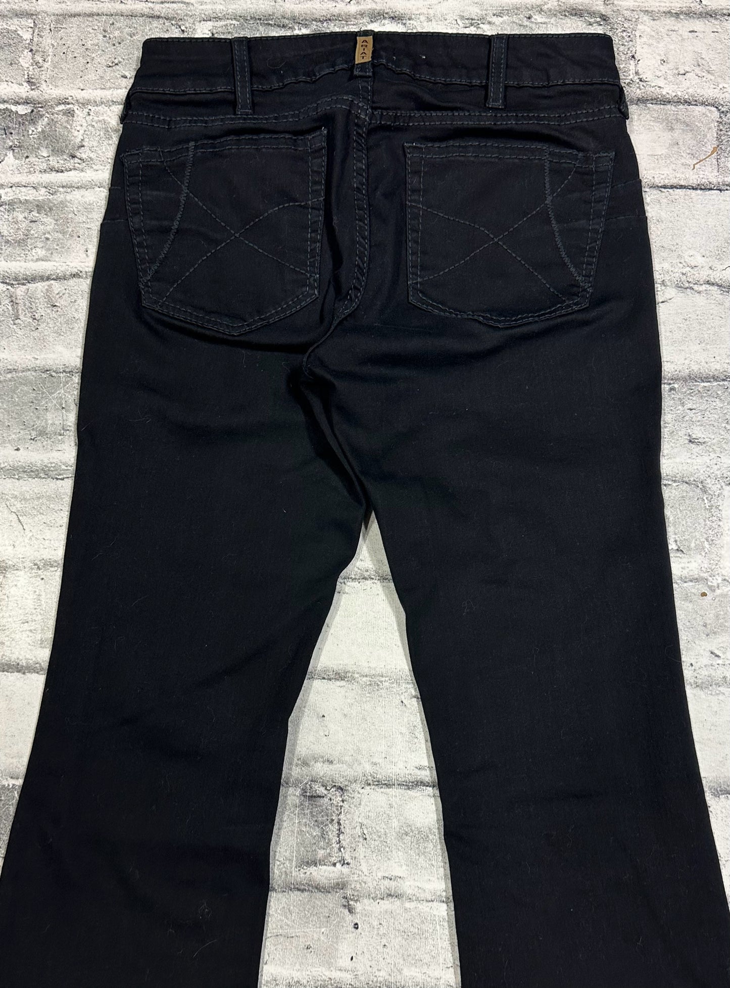 Ariat Perfect Rise Black Boot Cut Jeans 30XL