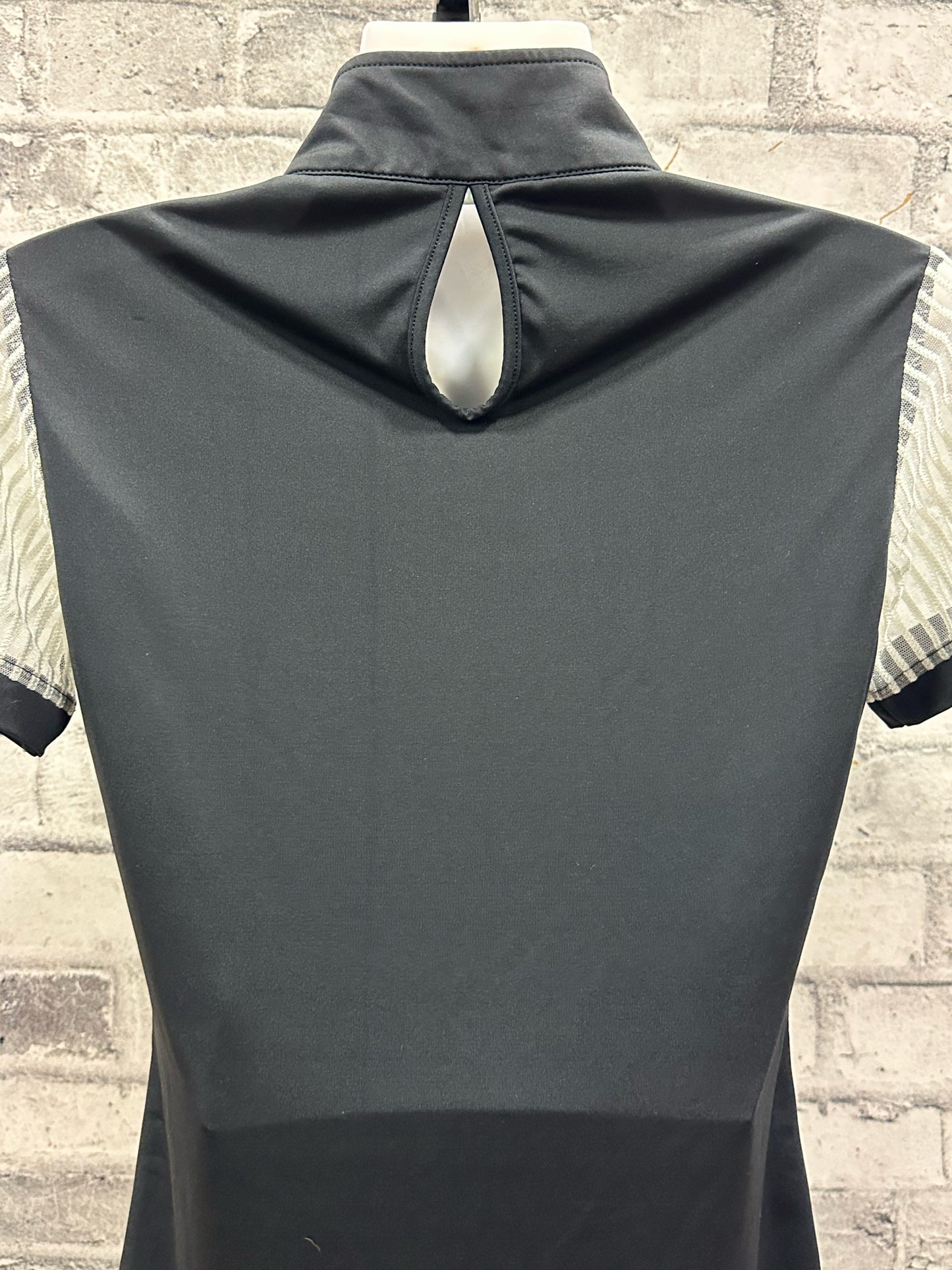 Milestone SS Mesh Riding Black Blue M