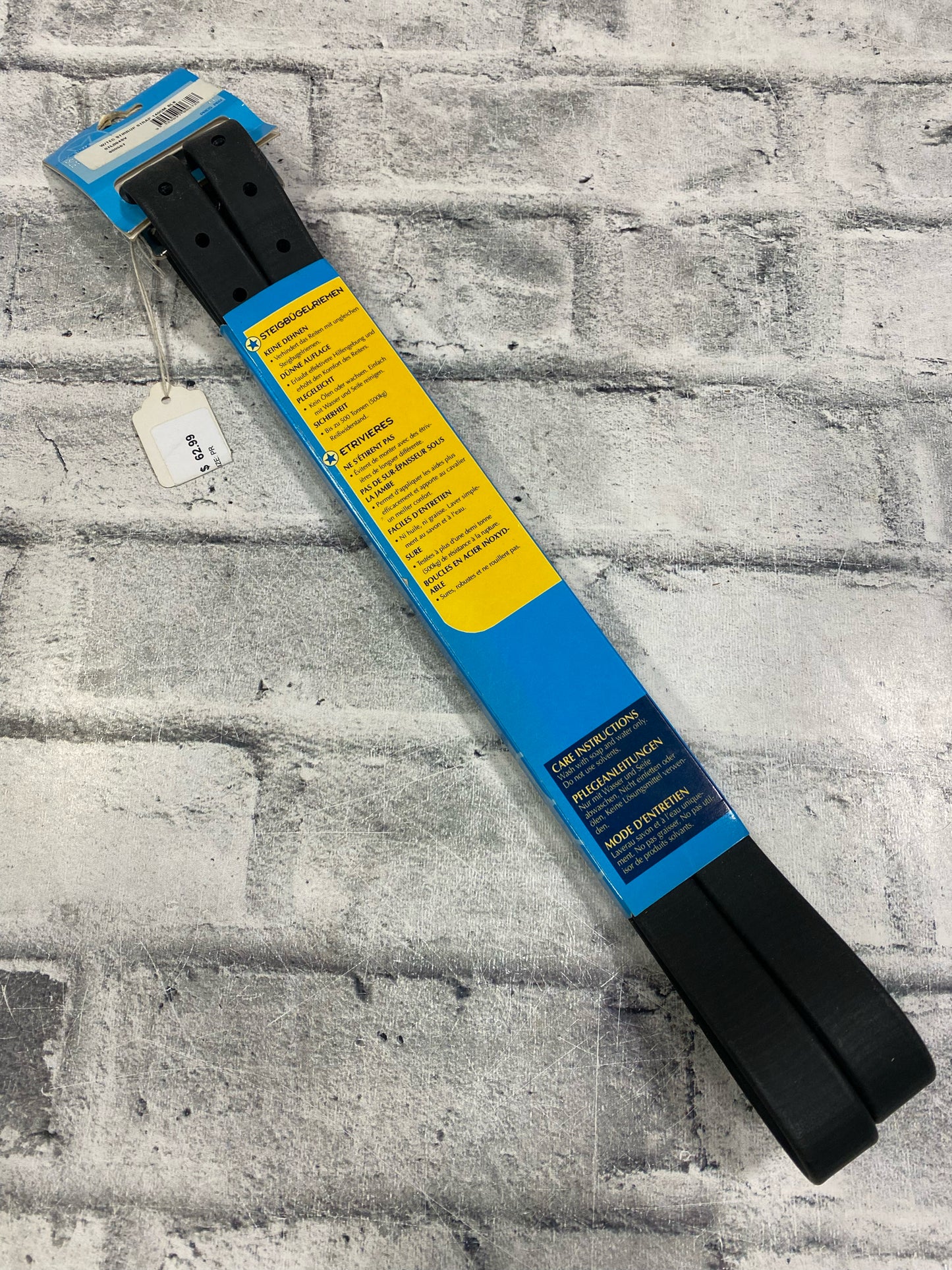 56" Wintec Stirrup Straps Black