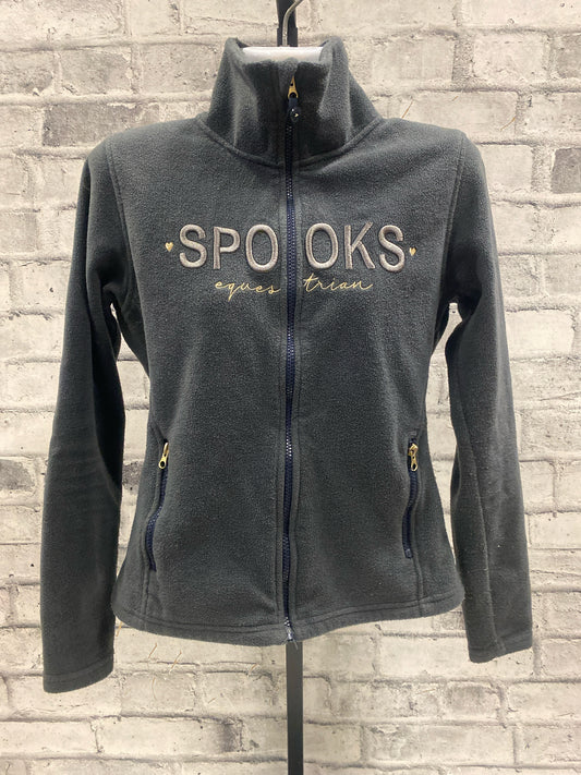 Spooks Equestrian Fleece Sweater Grey M
