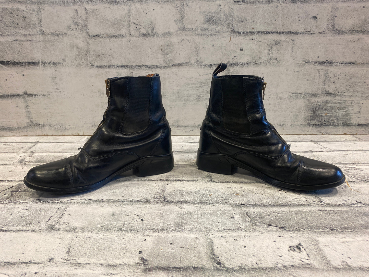 Ariat Zip Up Paddock Boots Black 7B