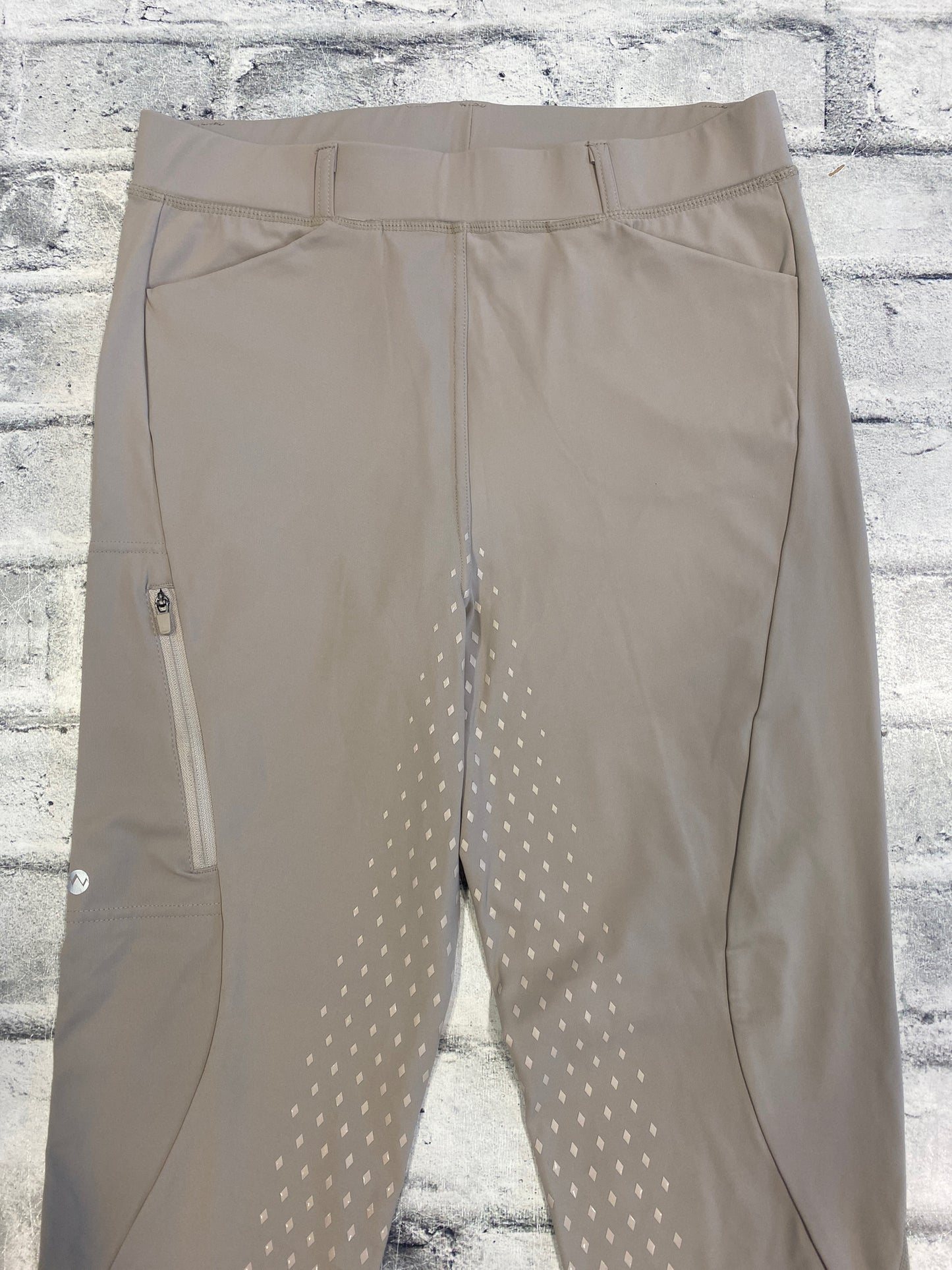 Willit FS Grip Oull on Breeches Beige M