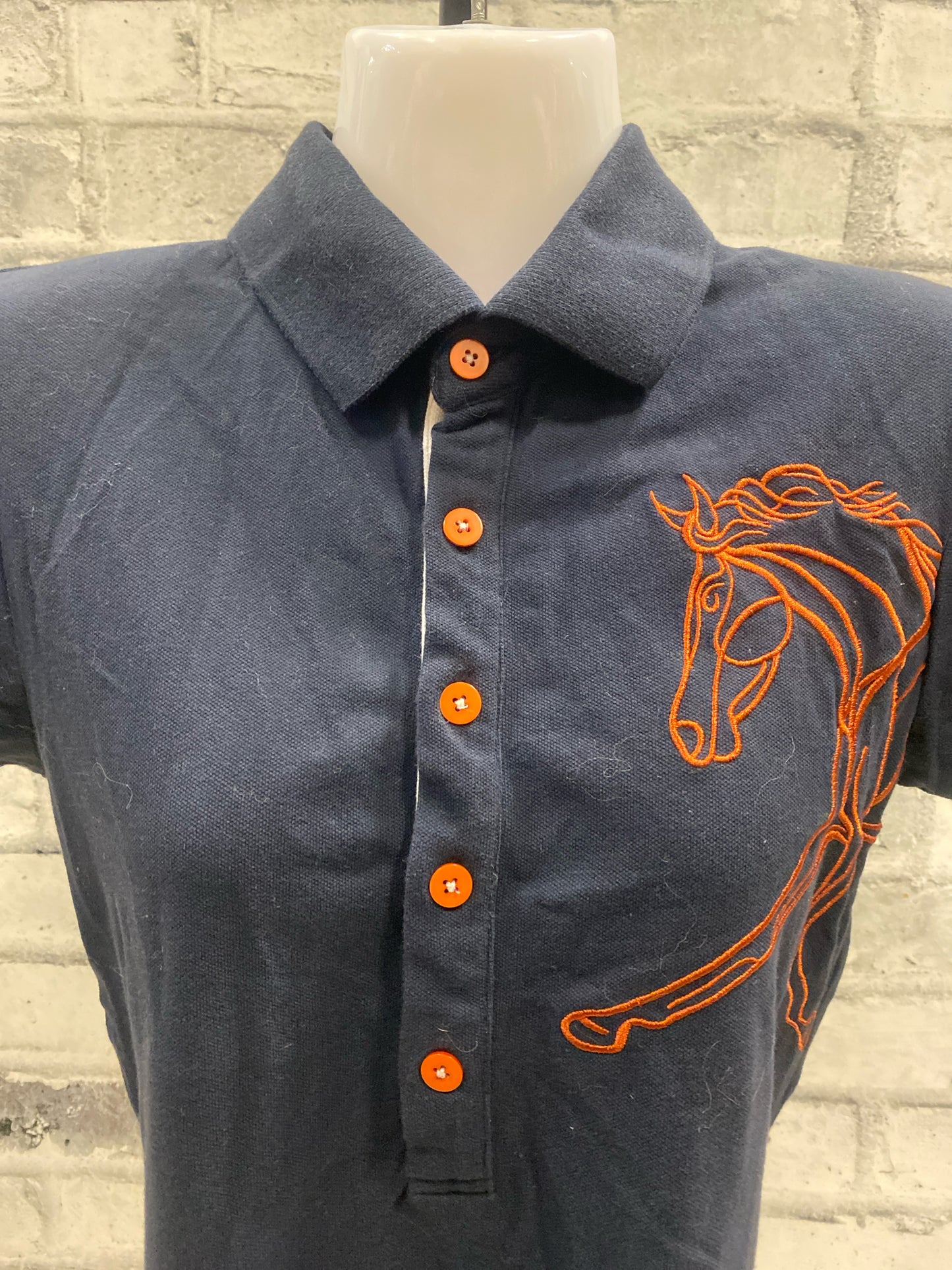 Horsewear SS Polo Navy XS