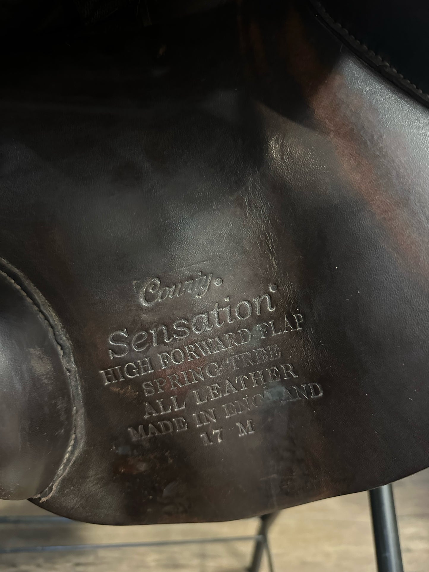 17" 2012 County Sensation Saddle