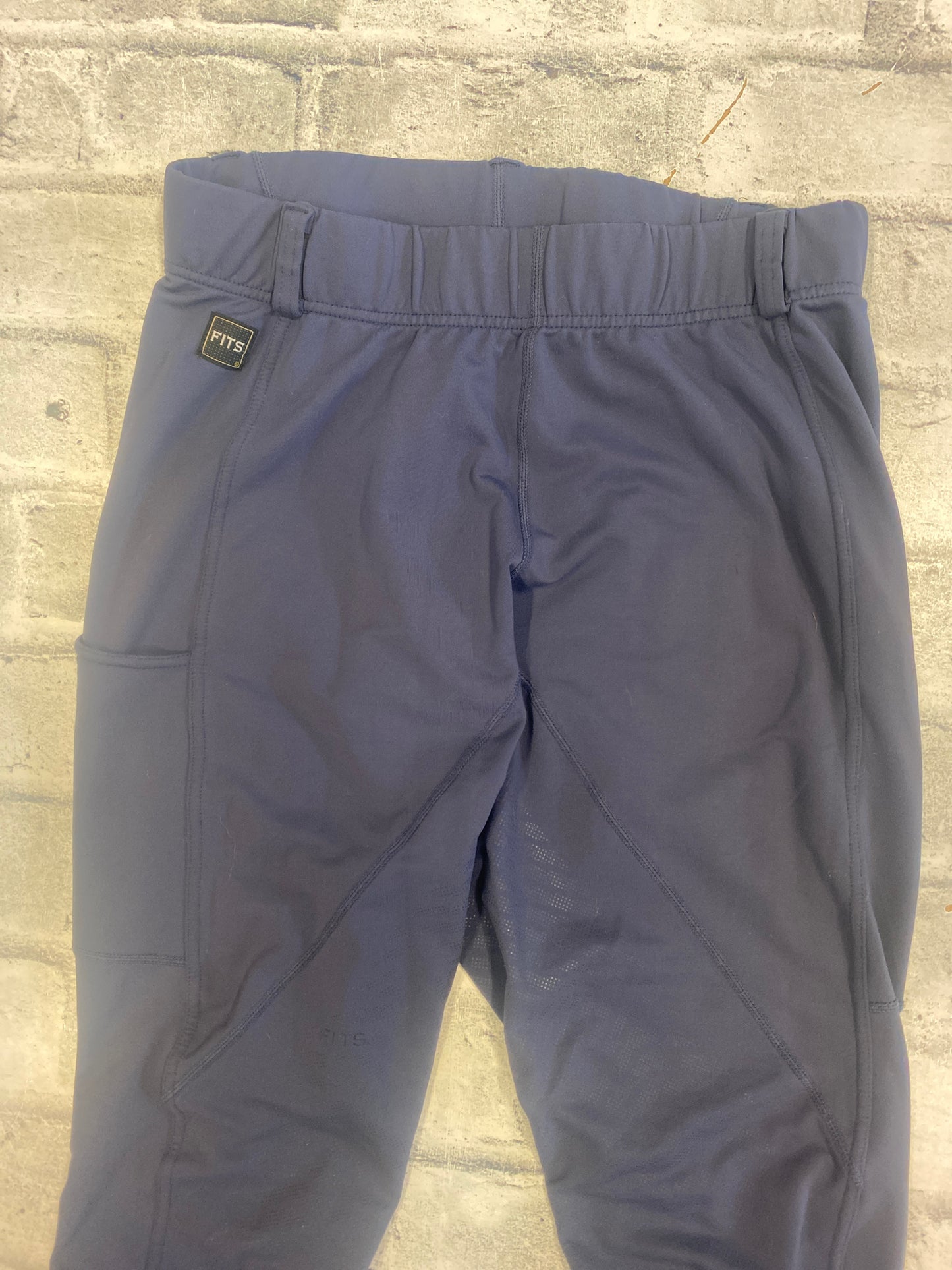 FITS Pull On Riding Tights Navy M