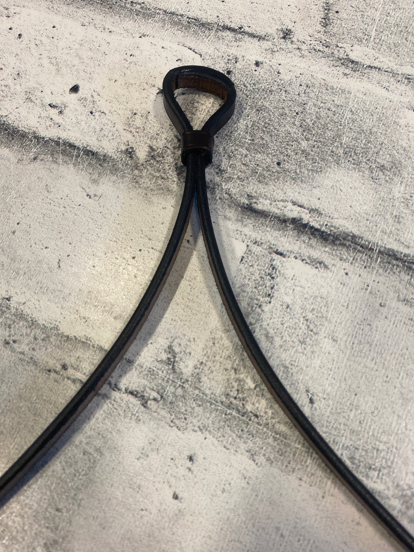Joseph Sterling Brown Leather Curb Reins